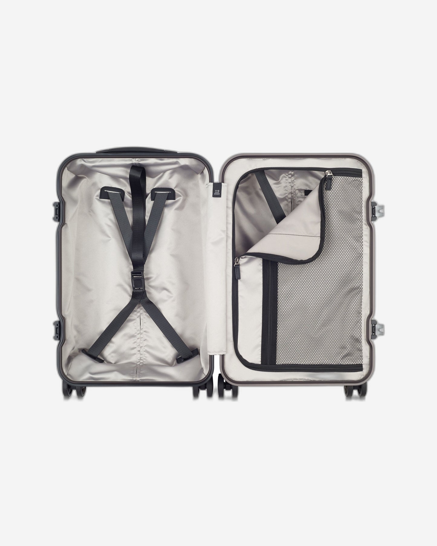 Peugeot Voyages Travel 55cm Hardcase 4 Double Wheel Cabin Luggage Trolley