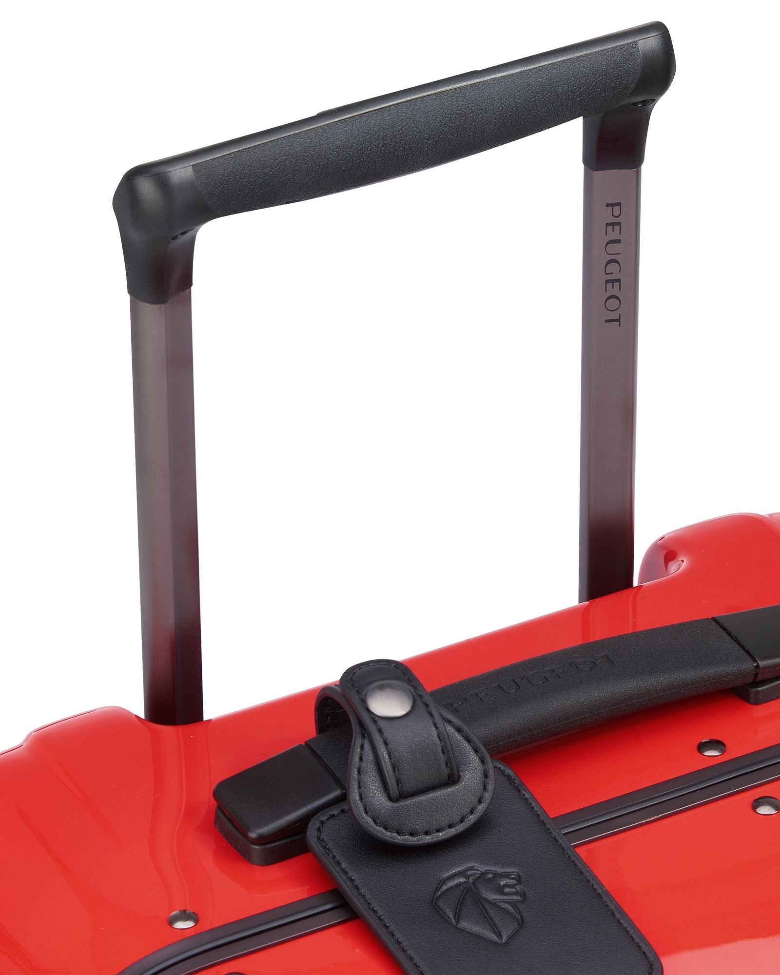 Peugeot Voyages Travel 55cm Hardcase 4 Double Wheel Cabin Luggage Trolley