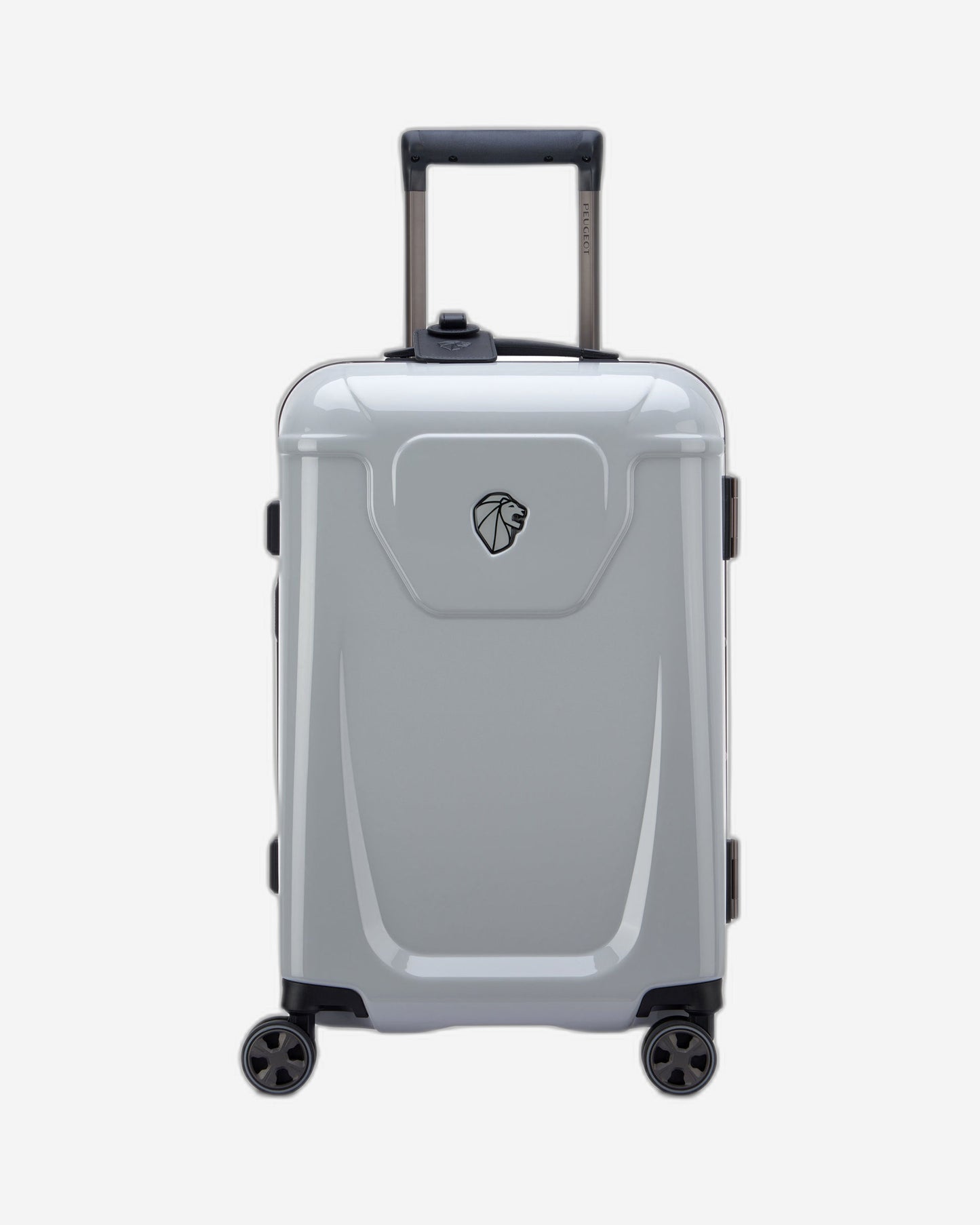 Peugeot Voyages Travel 55cm Hardcase 4 Double Wheel Cabin Luggage Trolley