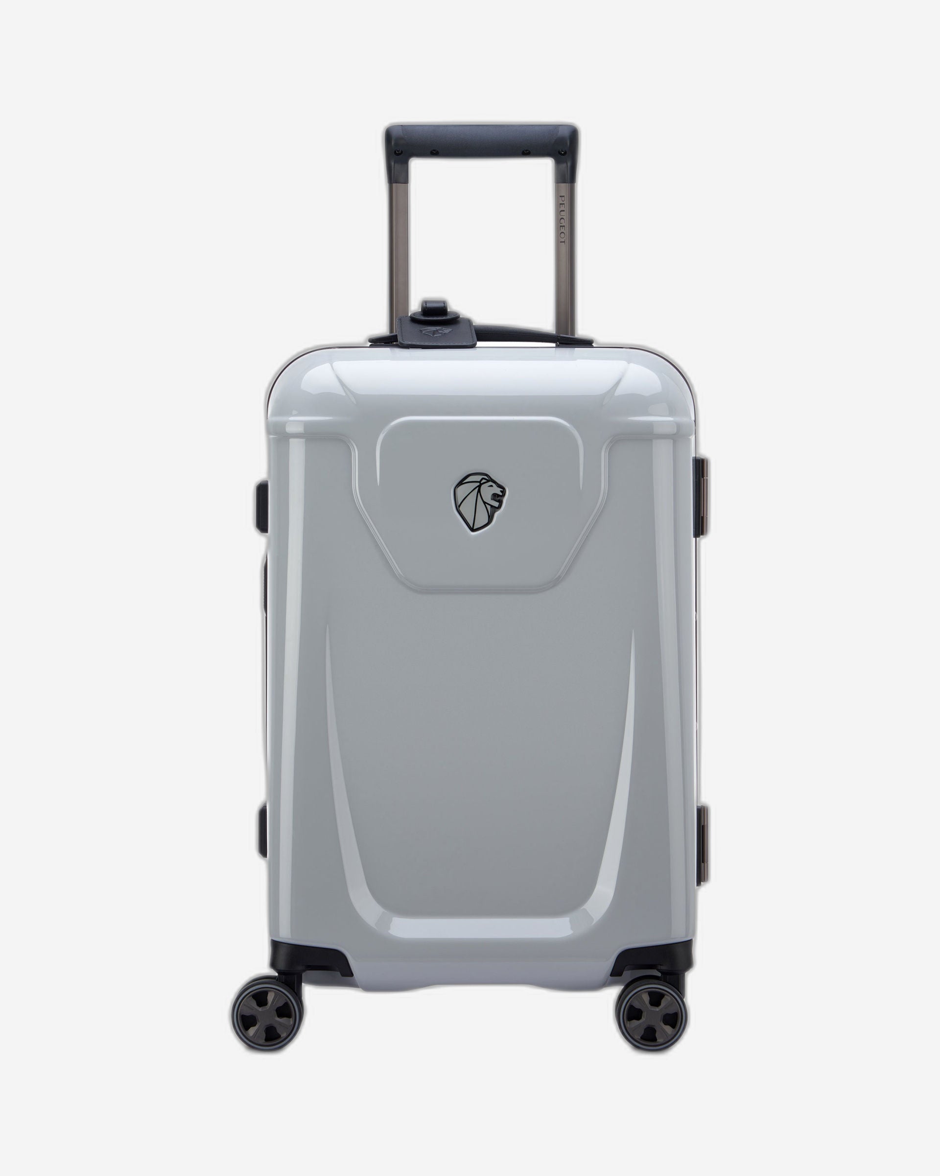 Peugeot Voyages Travel 55cm Hardcase 4 Double Wheel Cabin Luggage Trolley
