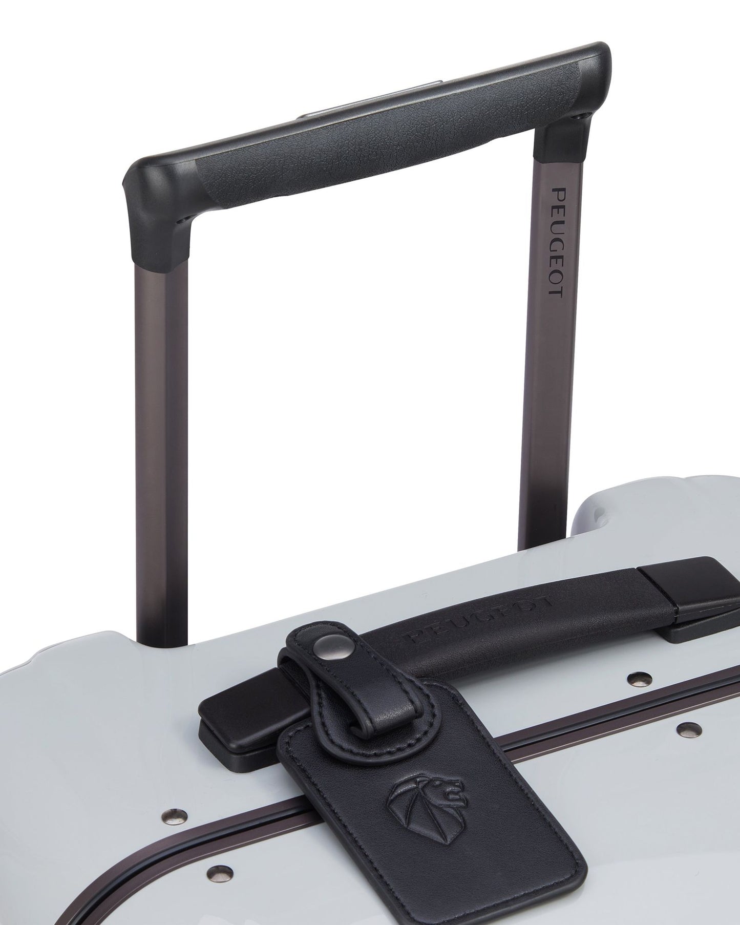 Peugeot Voyages Travel 55cm Hardcase 4 Double Wheel Cabin Luggage Trolley