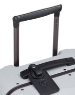 Peugeot Voyages Travel 55cm Hardcase 4 Double Wheel Cabin Luggage Trolley