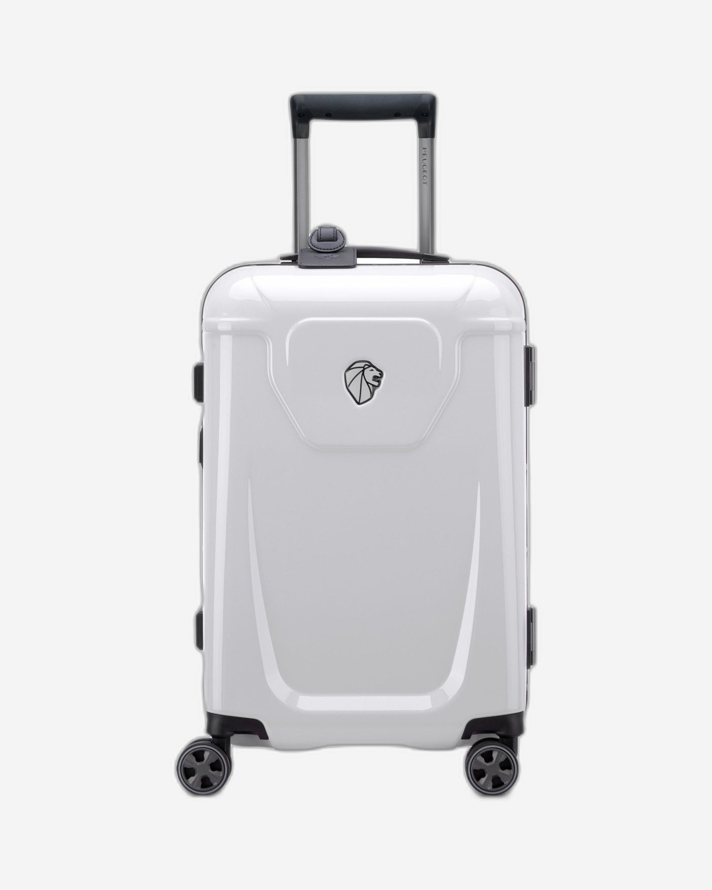 Peugeot Voyages Travel 55cm Hardcase 4 Double Wheel Cabin Luggage Trolley
