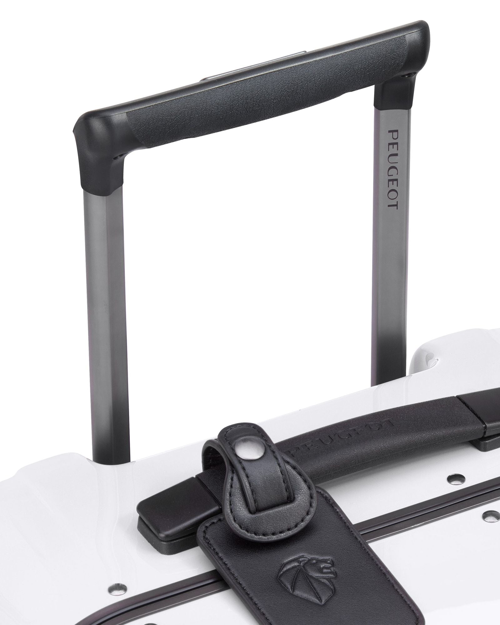 Peugeot Voyages Travel 55cm Hardcase 4 Double Wheel Cabin Luggage Trolley