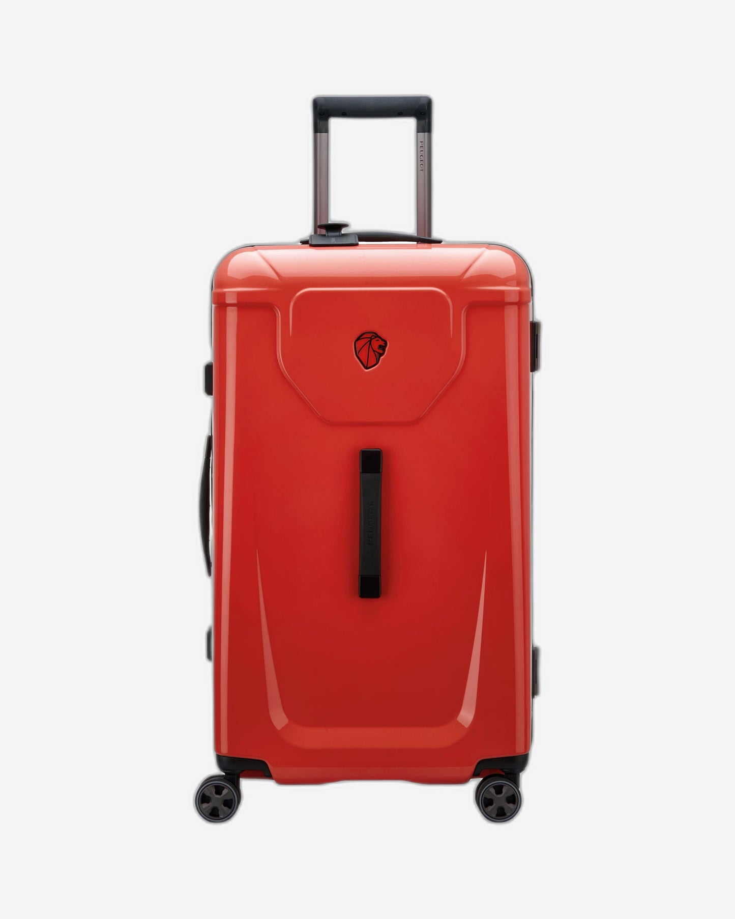 Peugeot Voyages Travel 73cm Hardcase 4 Double Wheel Check-in Luggage Trunk Trolley