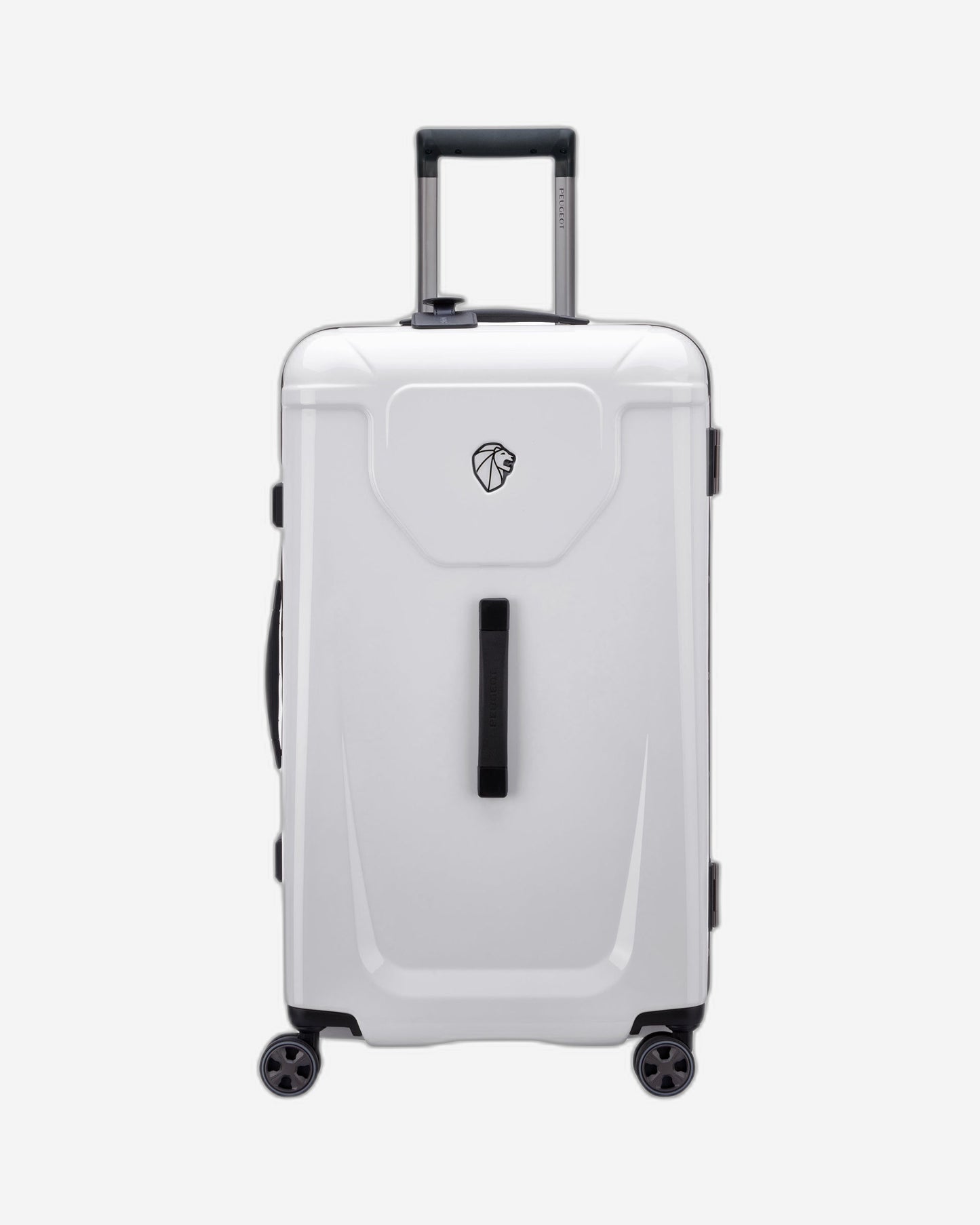 Peugeot Voyages Travel 73cm Hardcase 4 Double Wheel Check-in Luggage Trunk Trolley