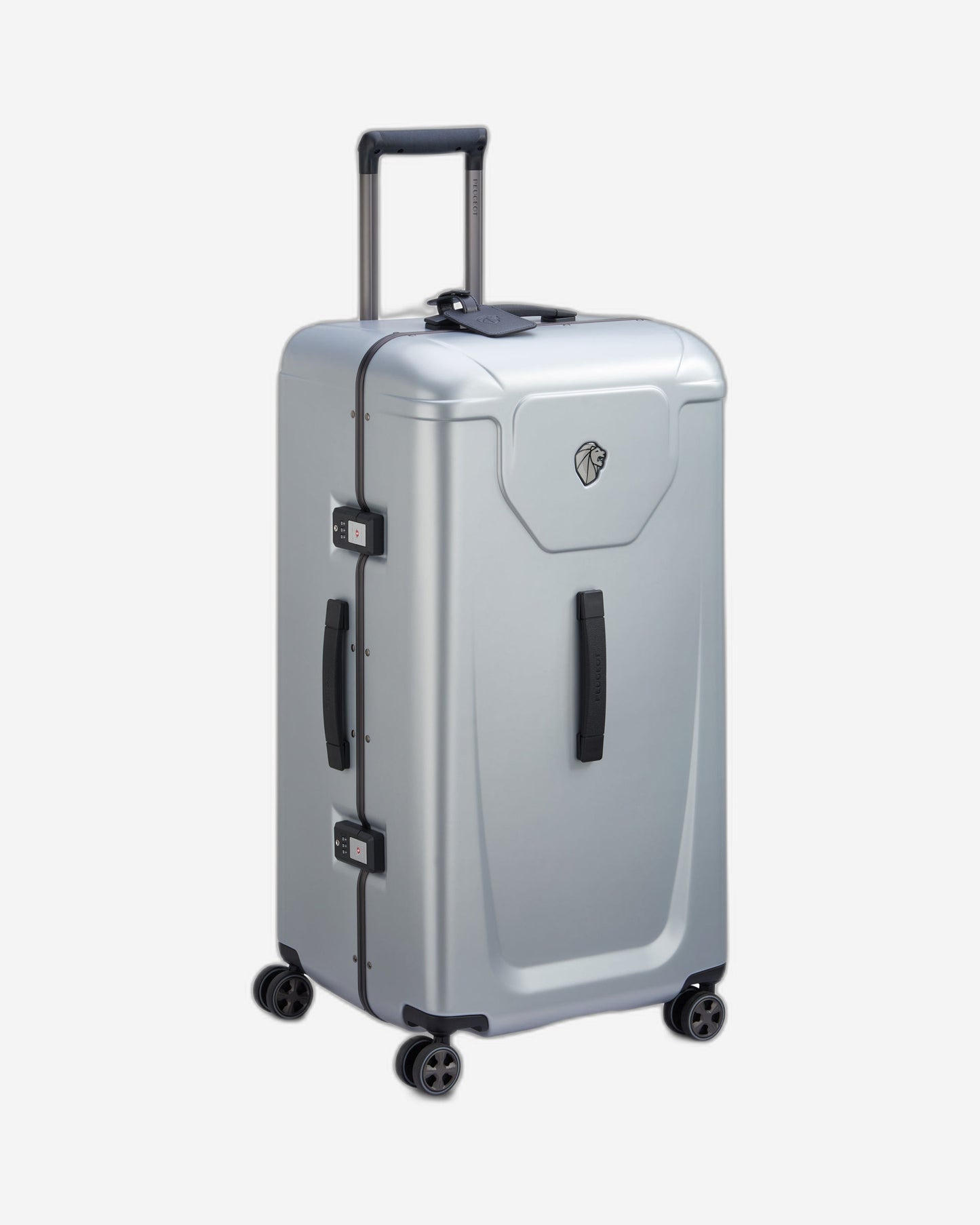 Peugeot Voyages Travel 80cm Hardcase 4 Double Wheel Check-in Luggage Trunk Trolley