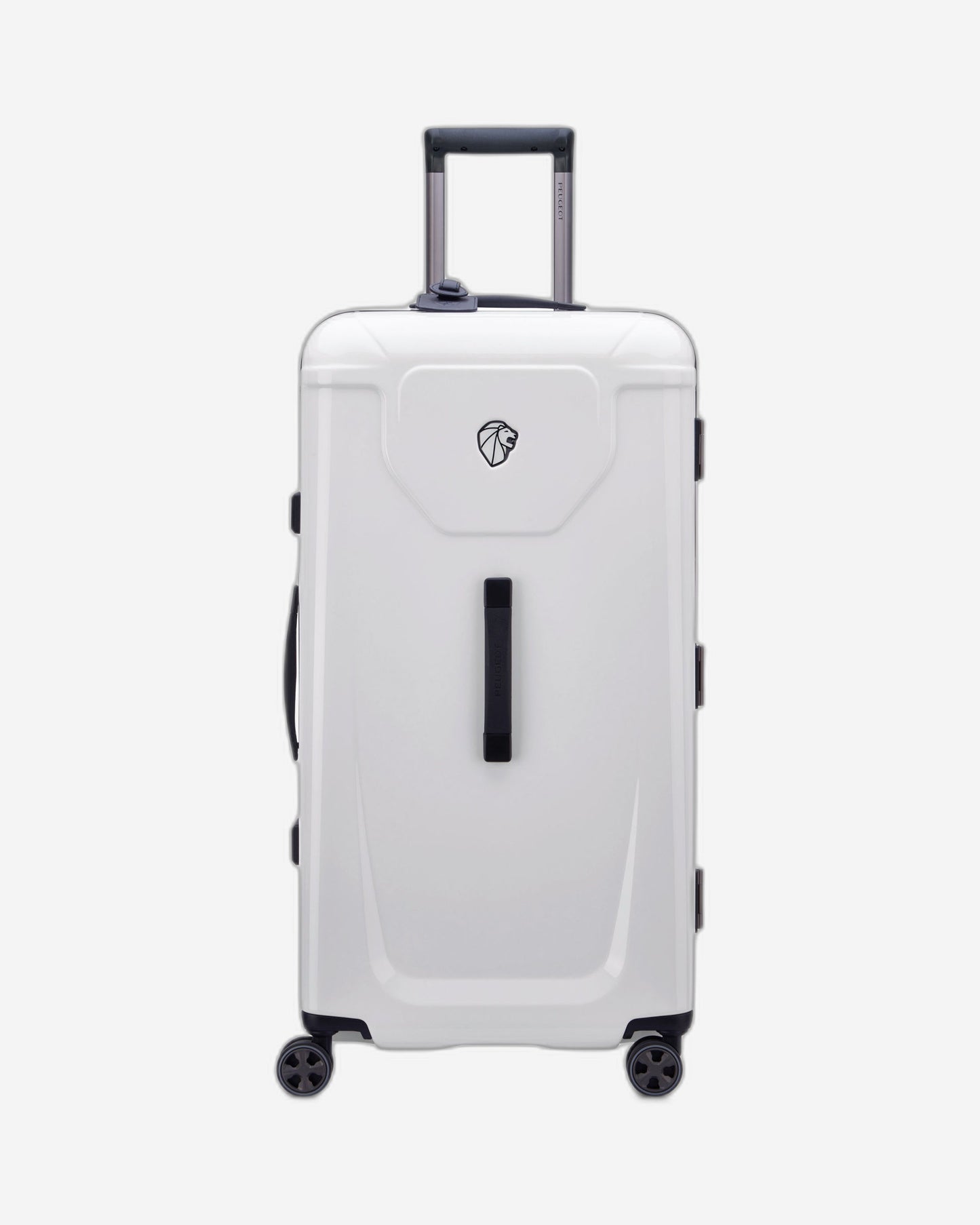 Peugeot Voyages Travel 80cm Hardcase 4 Double Wheel Check-in Luggage Trunk Trolley