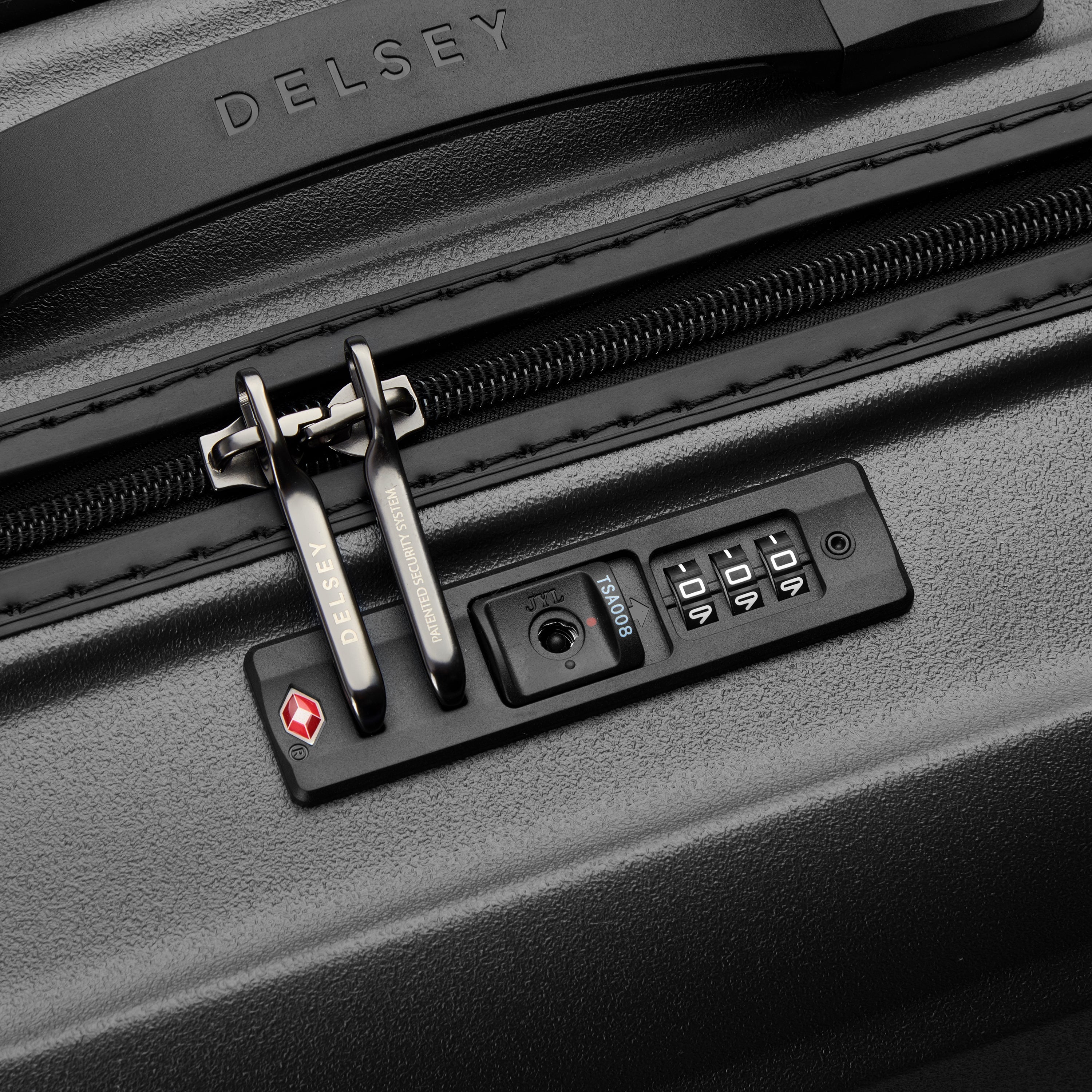 Delsey Paris Turenne 2.0 Hardcase Non-Expandable 4 Double Wheel Luggage Trolley