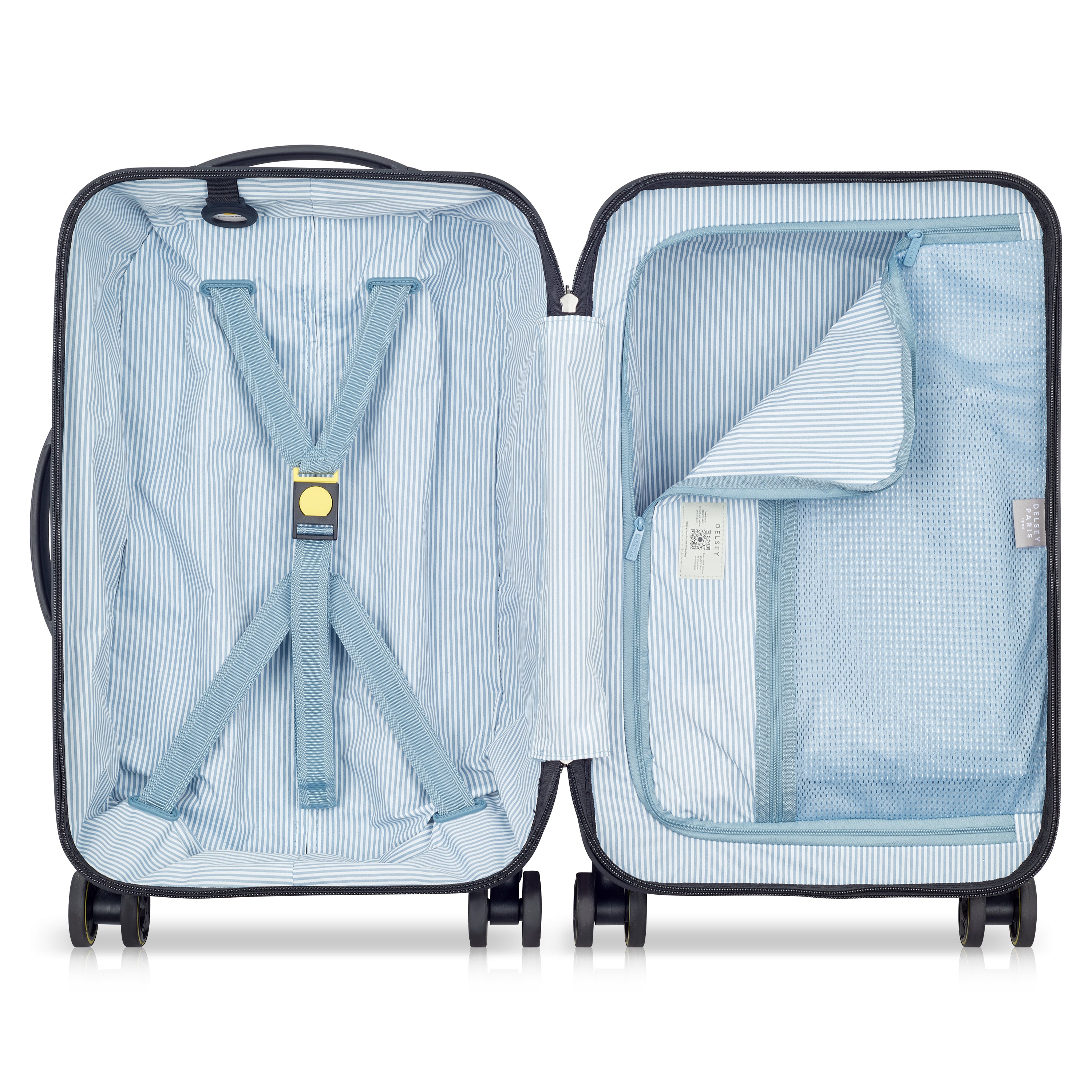 Delsey Paris Turenne 2.0 Hardcase Non-Expandable 4 Double Wheel Luggage Trolley