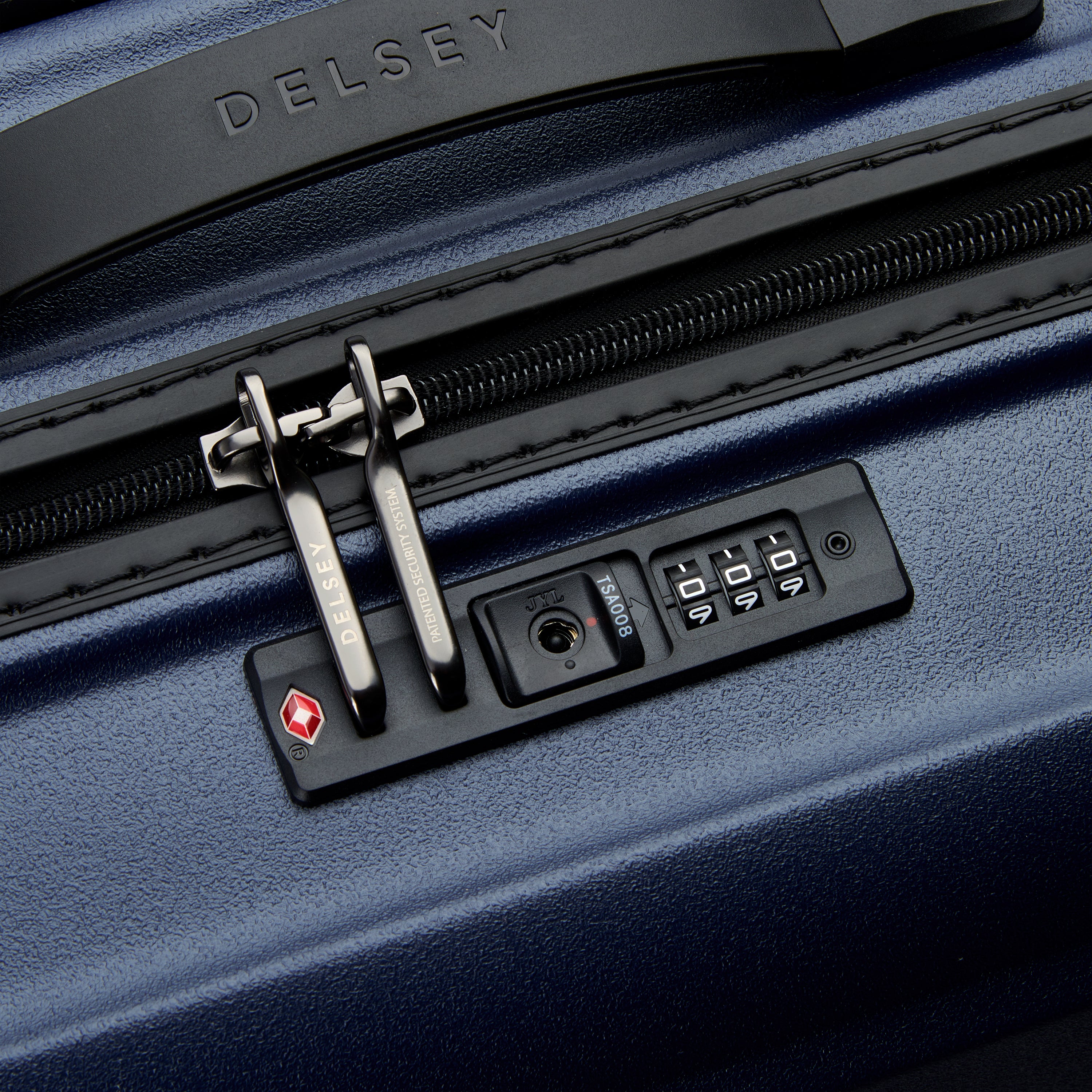 Delsey Paris Turenne 2.0 Hardcase Non-Expandable 4 Double Wheel Luggage Trolley