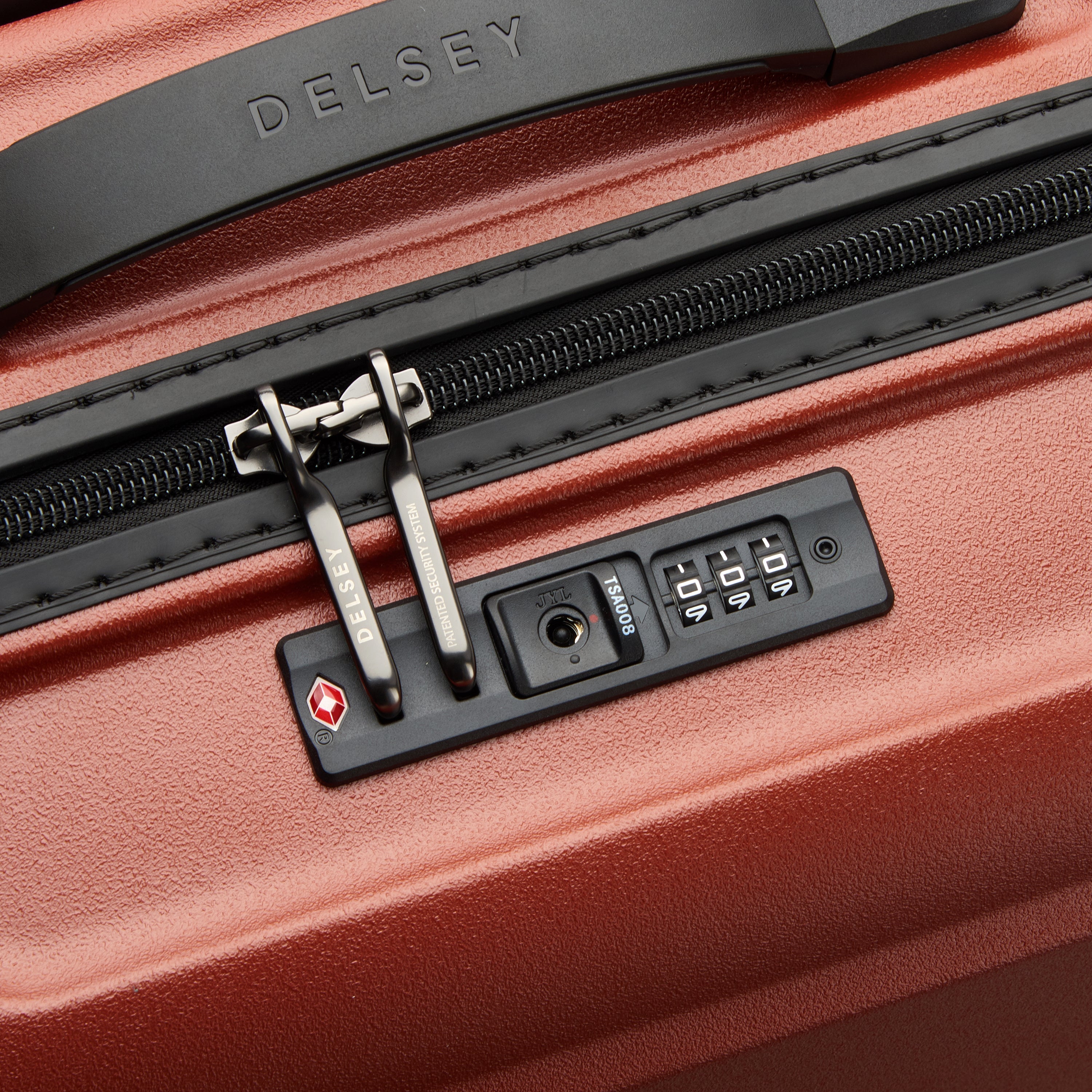 Delsey Paris Turenne 2.0 Hardcase Non-Expandable 4 Double Wheel Luggage Trolley