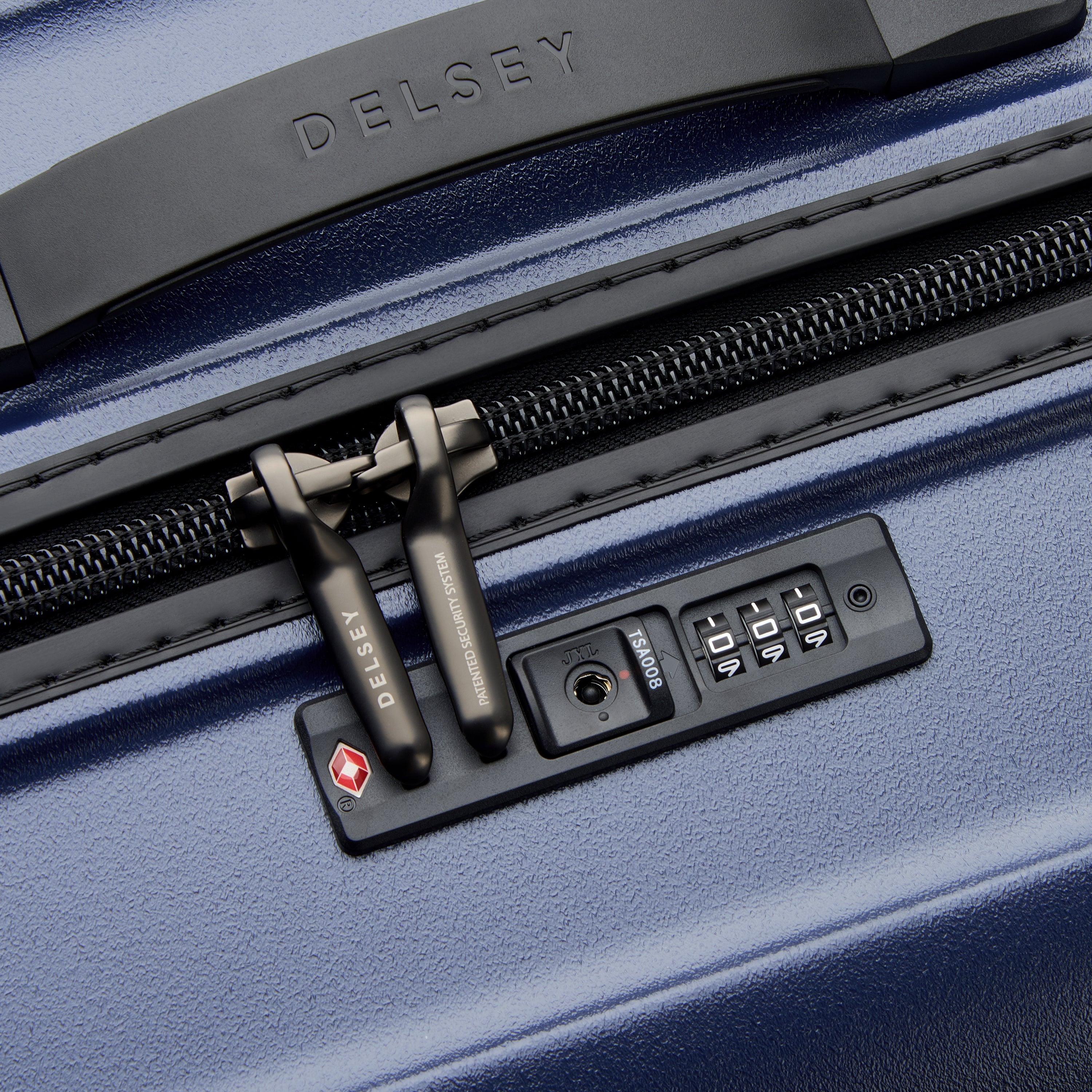 Delsey Paris Turenne 2.0 Hardcase Non-Expandable 4 Double Wheel Luggage Trolley