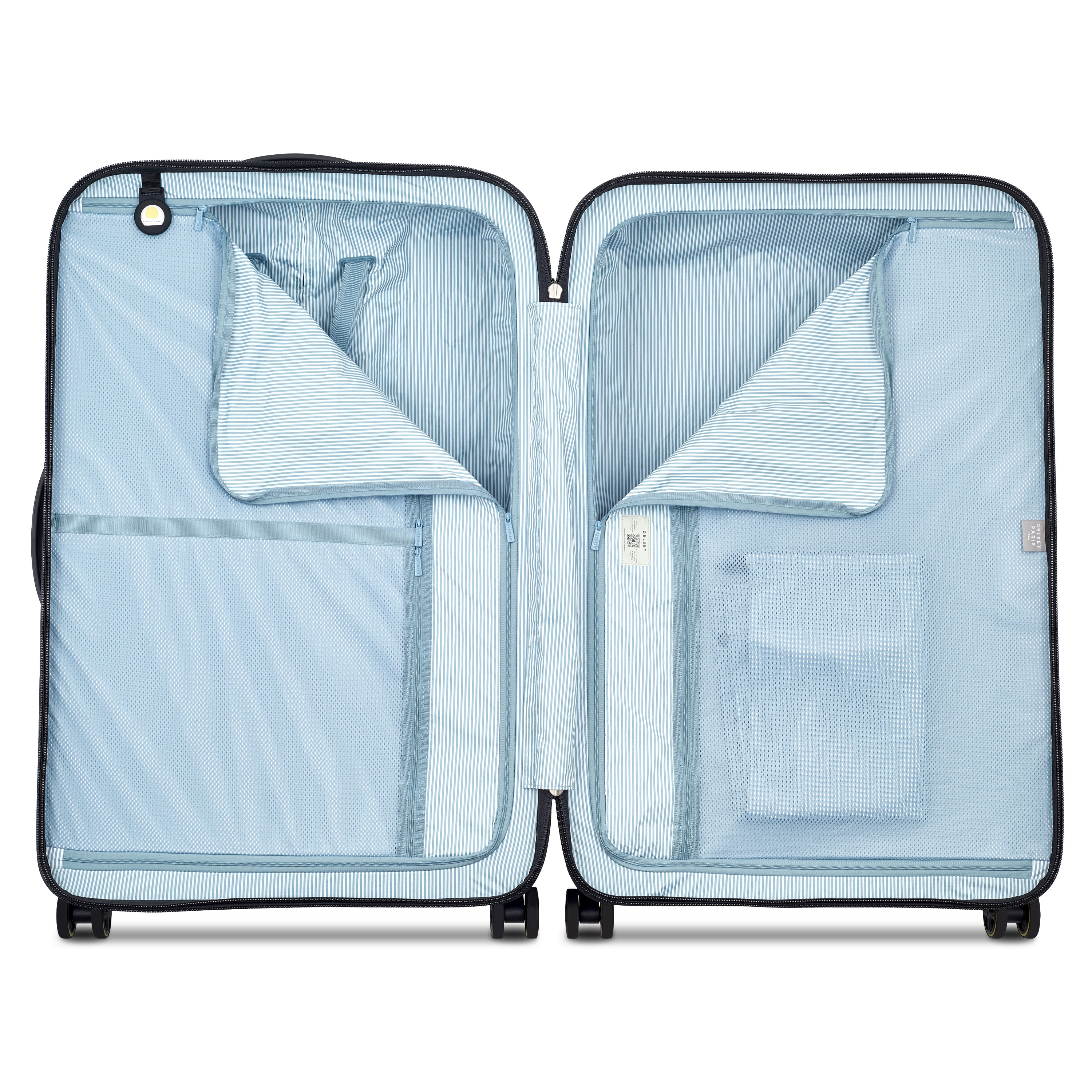 Delsey Paris Turenne 2.0 Hardcase Non-Expandable 4 Double Wheel Luggage Trolley