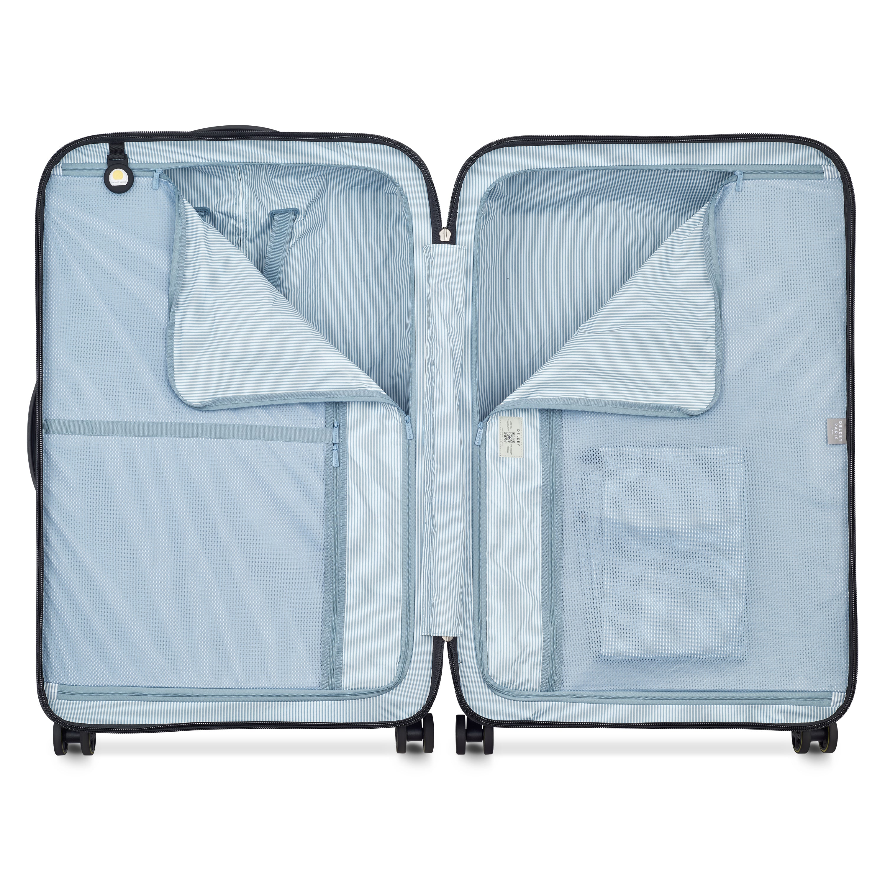 Delsey Paris Turenne 2.0 Hardcase Non-Expandable 4 Double Wheel Luggage Trolley