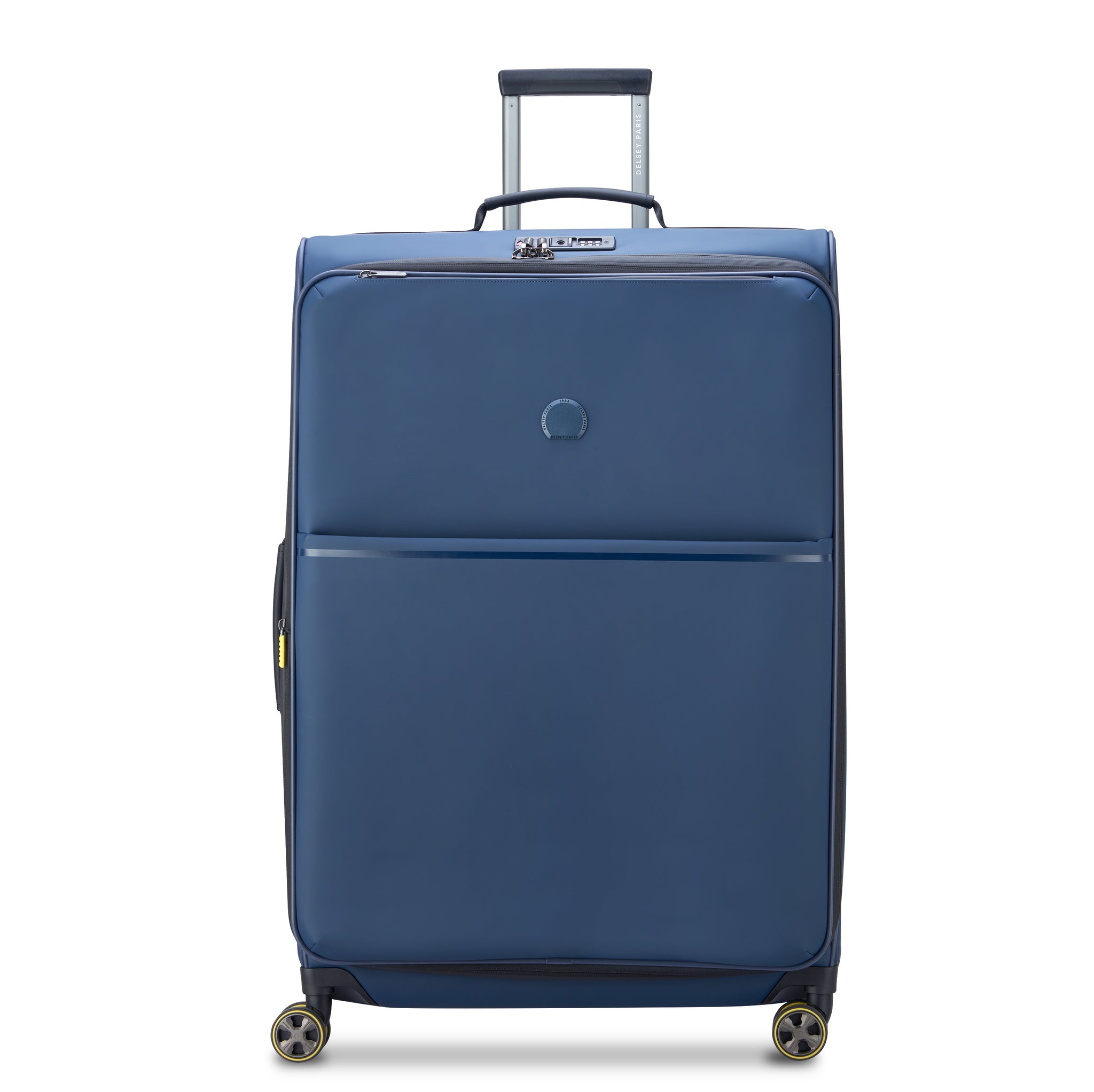 Delsey Paris Turenne 2.0 Softcase Expandable 4 Double Wheel Luggage Trolley