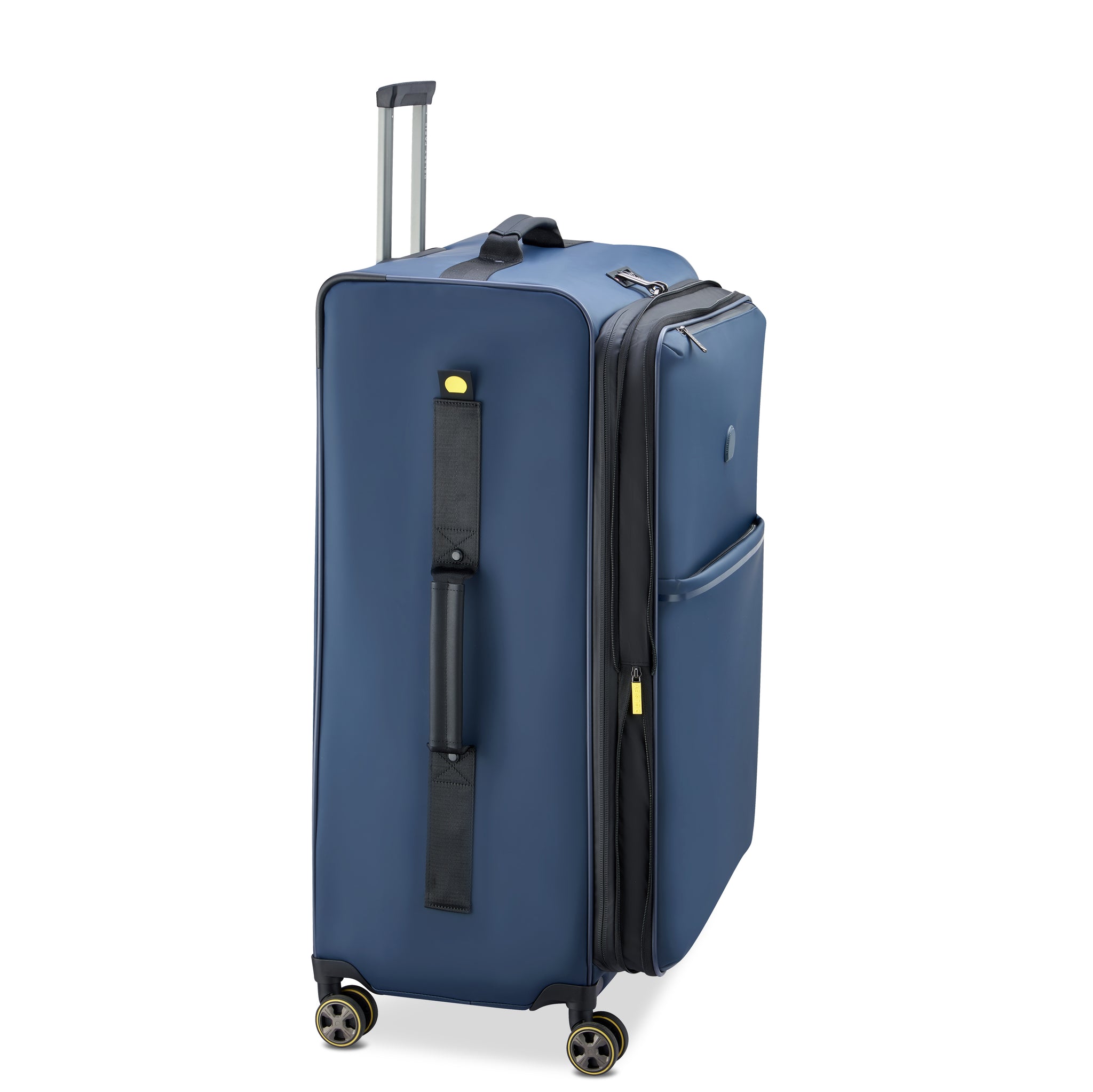 Delsey Paris Turenne 2.0 Softcase Expandable 4 Double Wheel Luggage Trolley