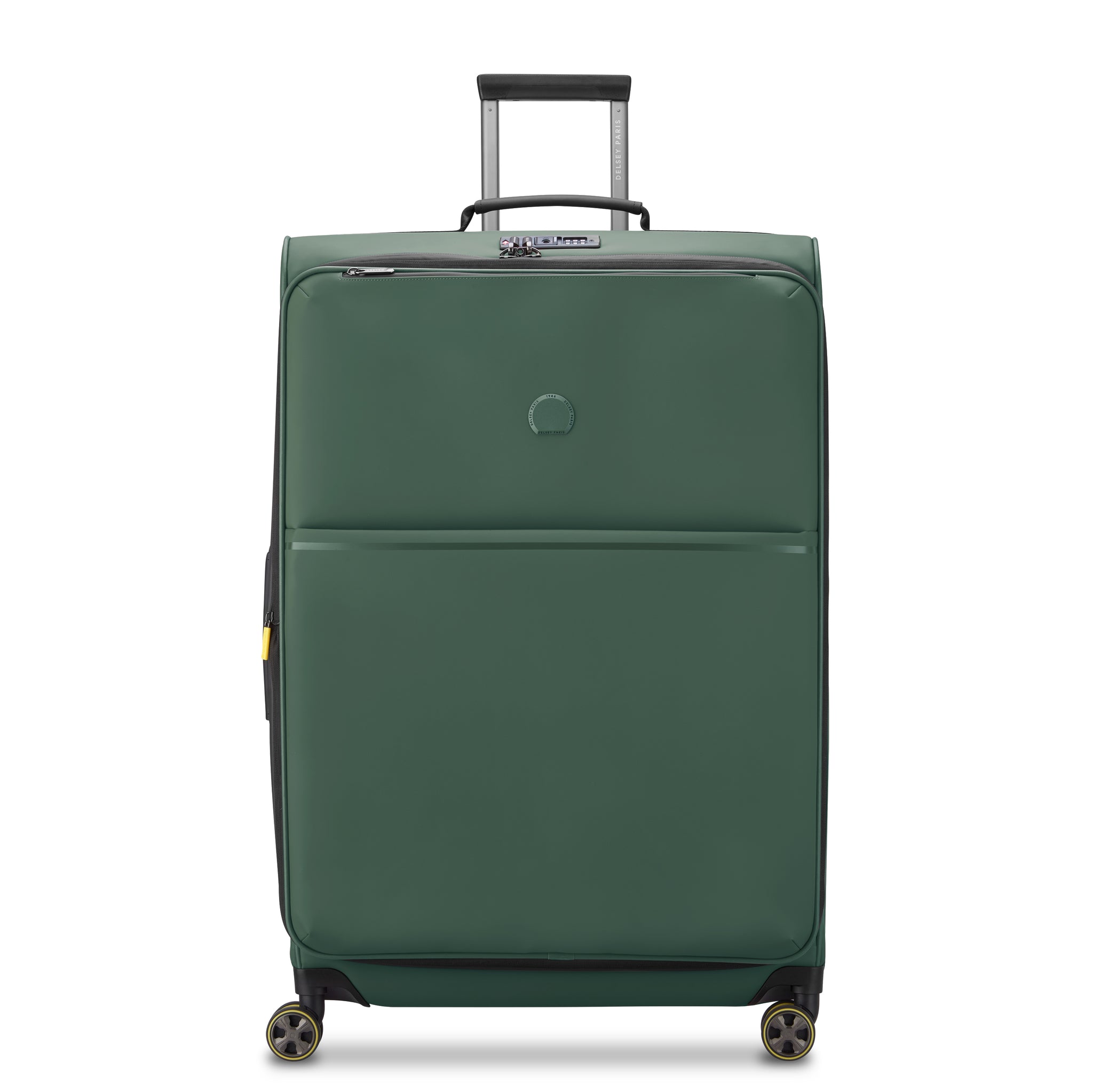 Delsey Paris Turenne 2.0 Softcase Expandable 4 Double Wheel Luggage Trolley