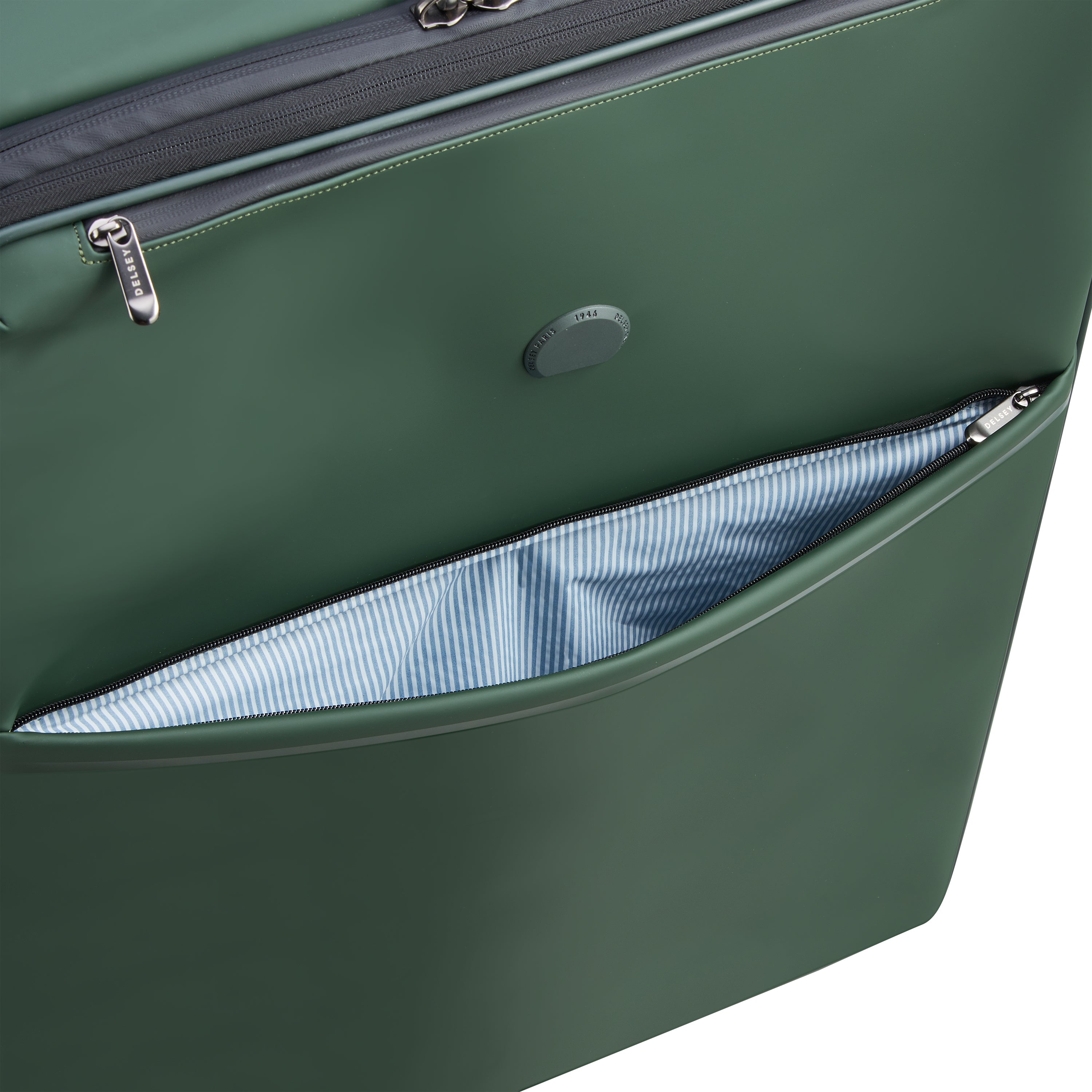 Delsey Paris Turenne 2.0 Softcase Expandable 4 Double Wheel Luggage Trolley