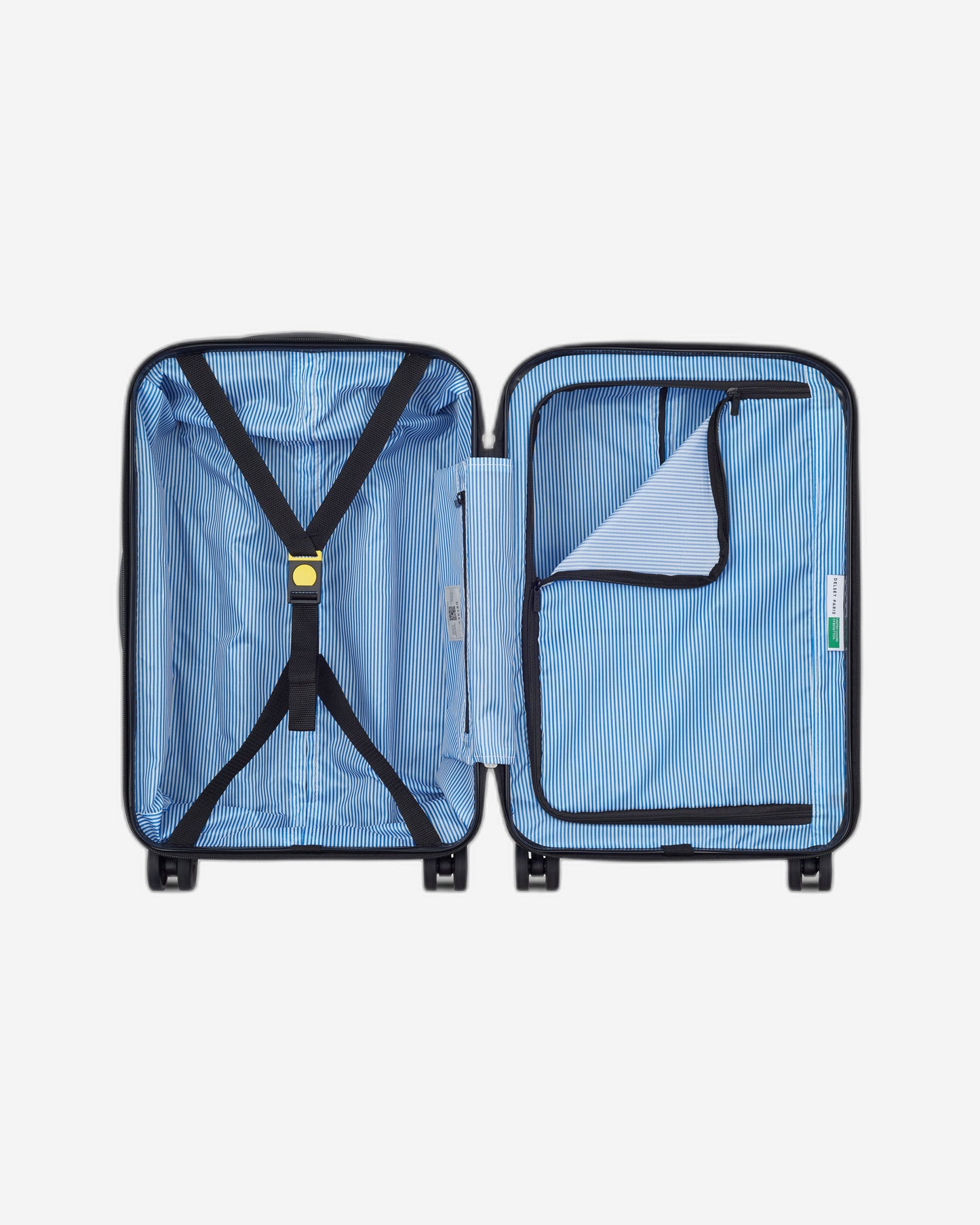 UCB Hardside 4 Double Wheel Non-Expandable Luggage Trolley