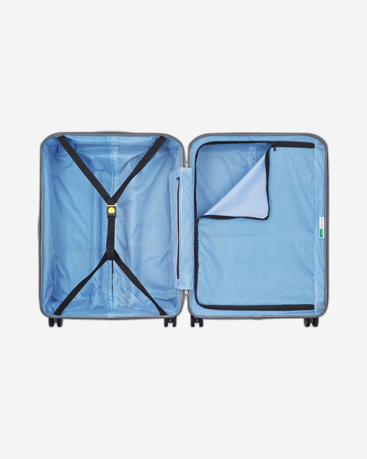 UCB Hardside 4 Double Wheel Non-Expandable Luggage Trolley