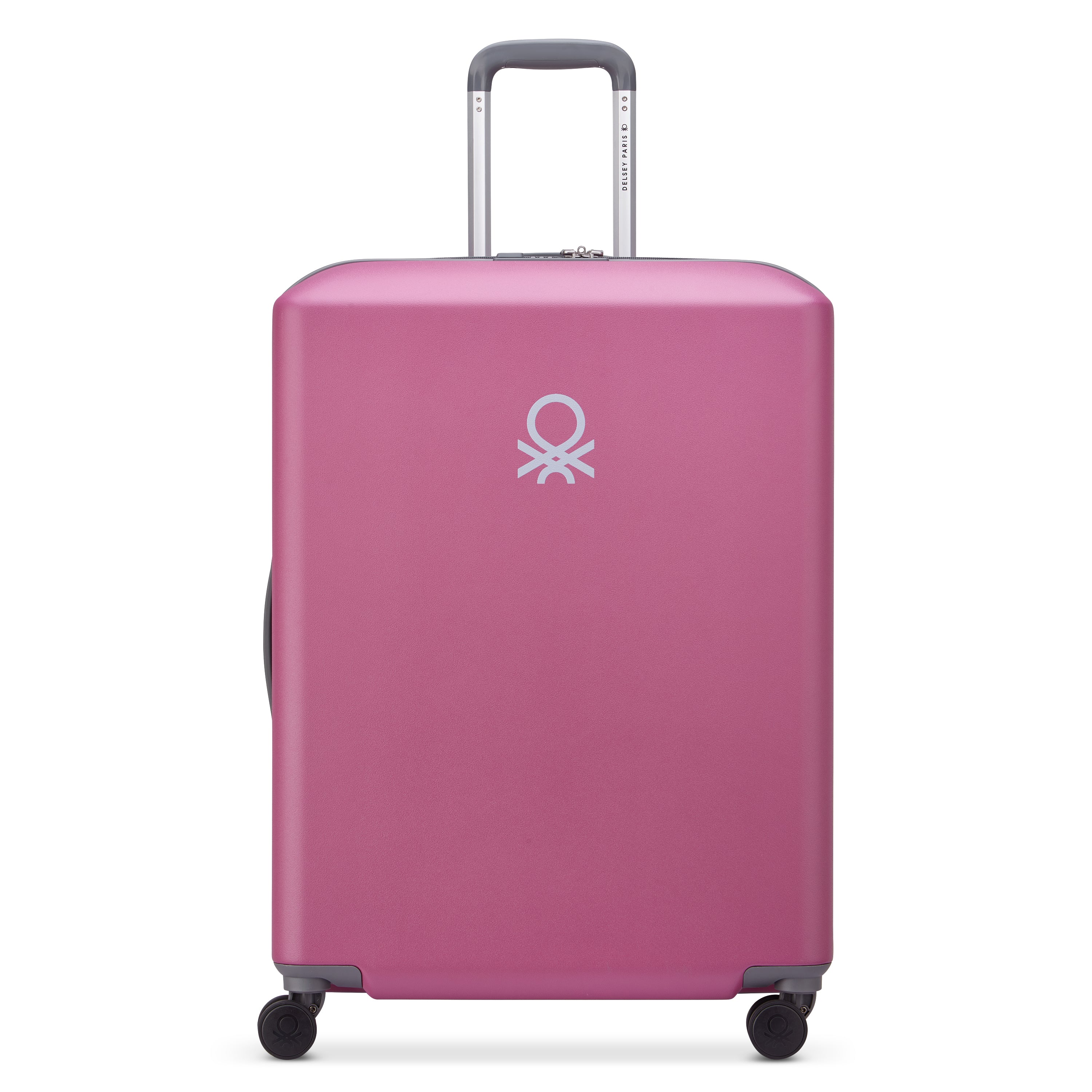 UCB Hardside 4 Double Wheel Non-Expandable Luggage Trolley