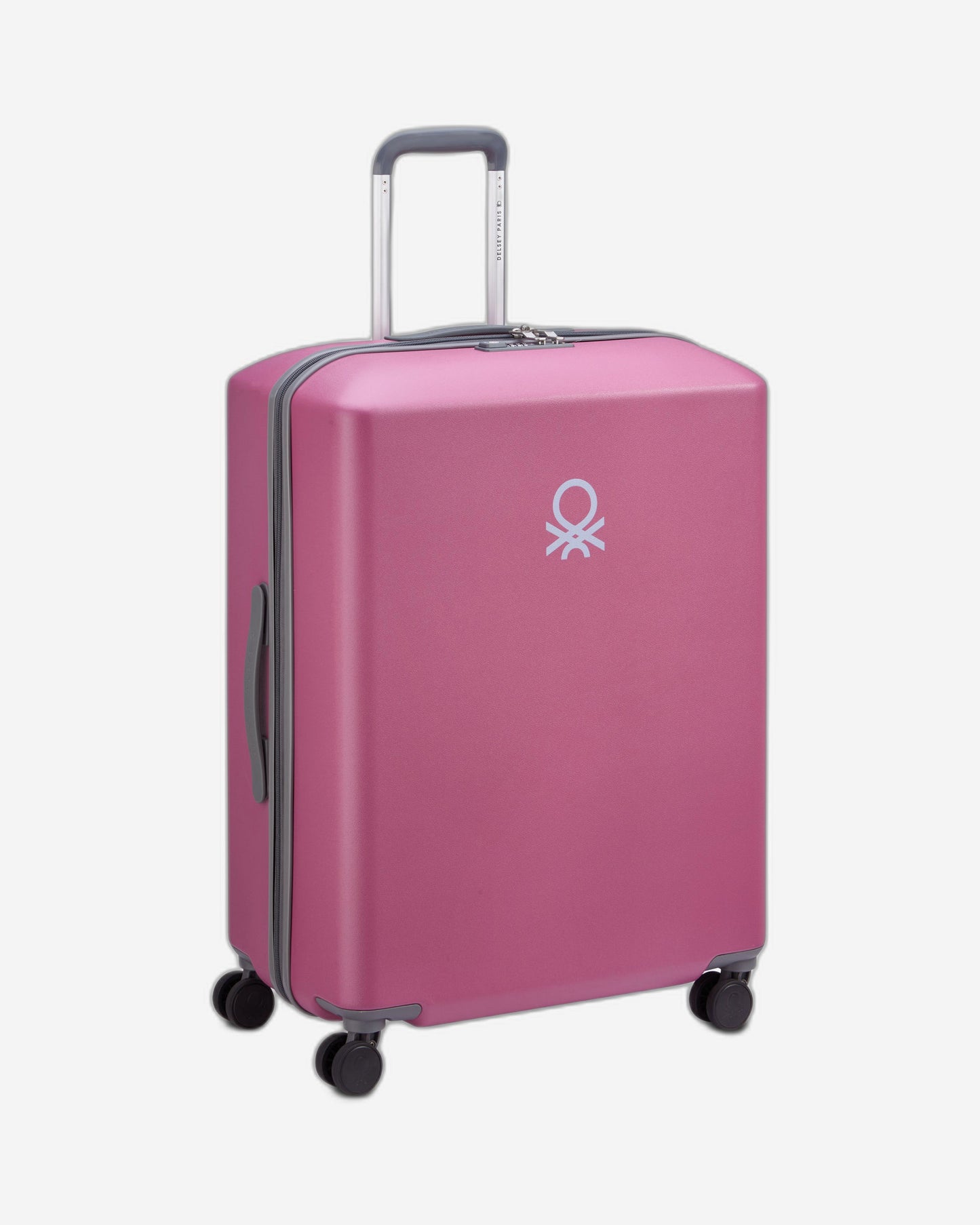 UCB Hardside 4 Double Wheel Non-Expandable Luggage Trolley
