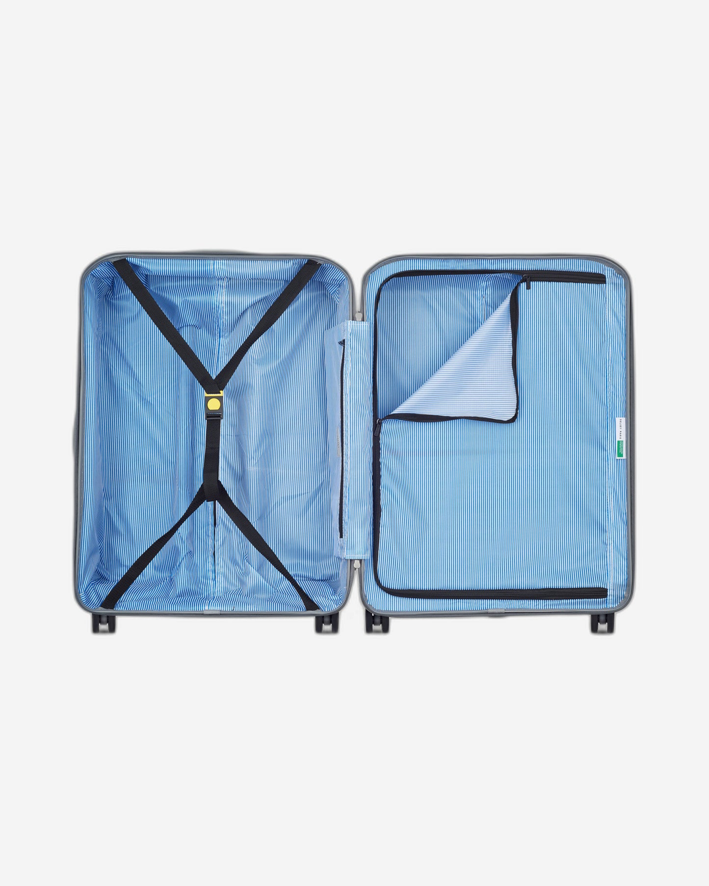 UCB Hardside 4 Double Wheel Non-Expandable Luggage Trolley