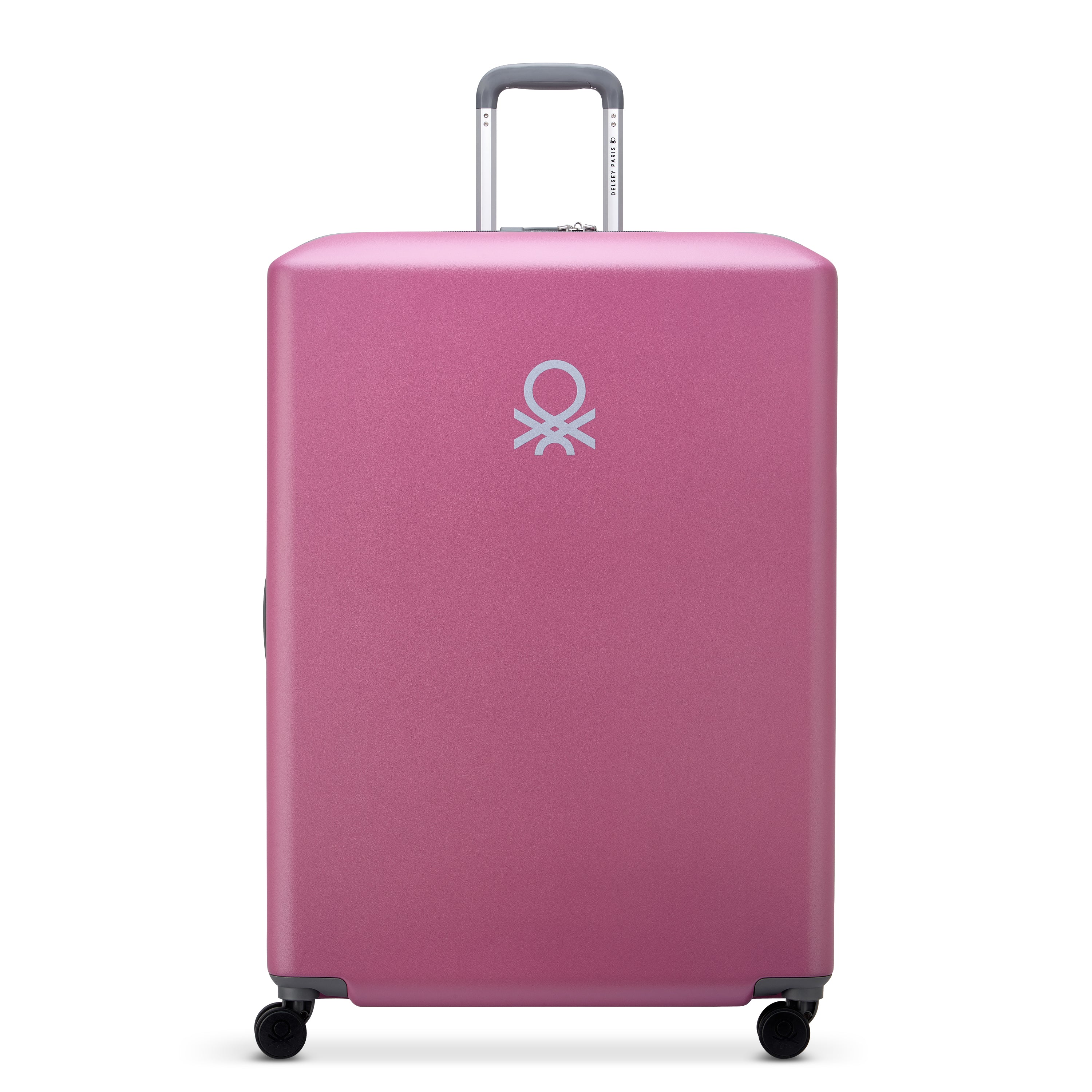 UCB Hardside 4 Double Wheel Non-Expandable Luggage Trolley