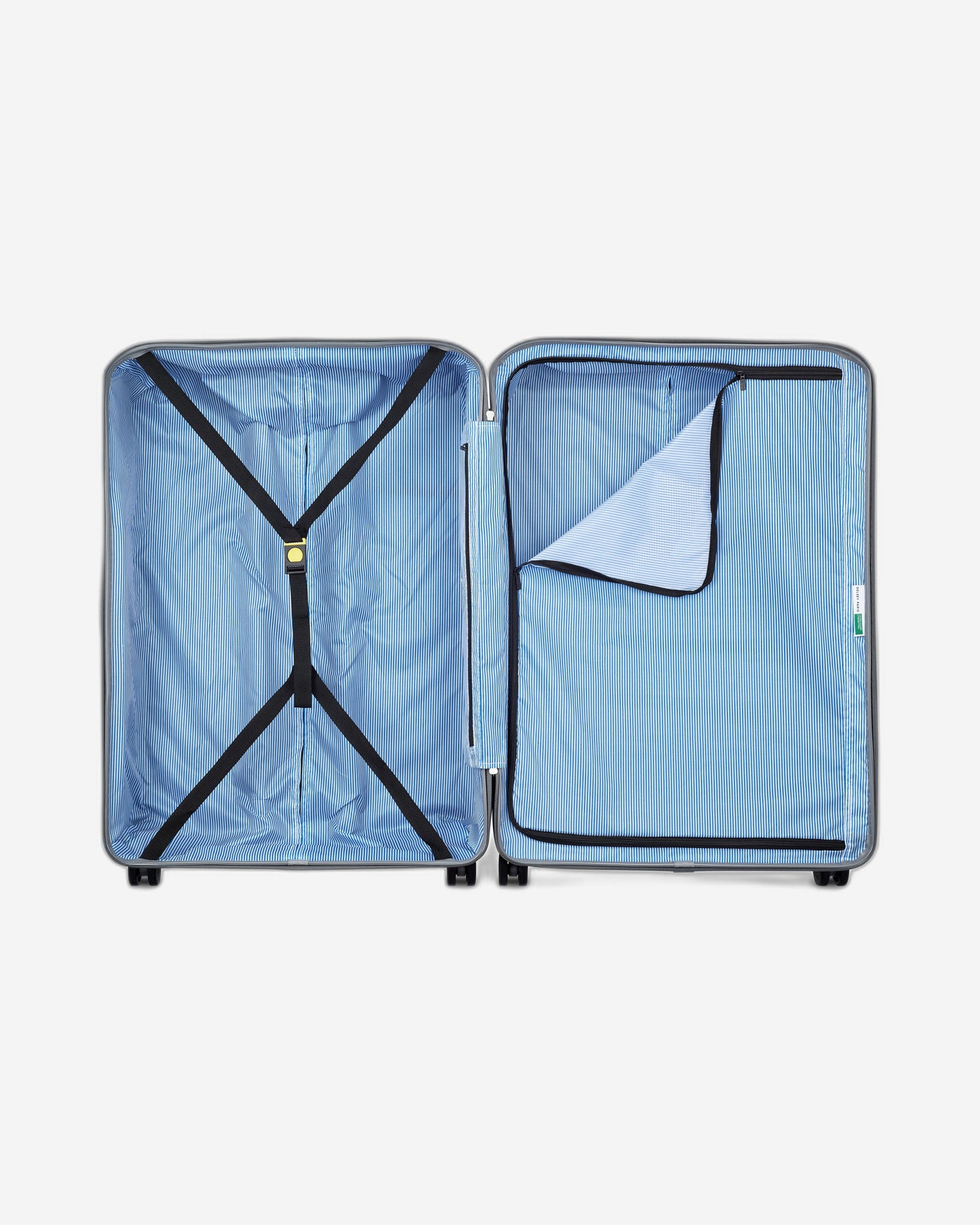 UCB Hardside 4 Double Wheel Non-Expandable Luggage Trolley