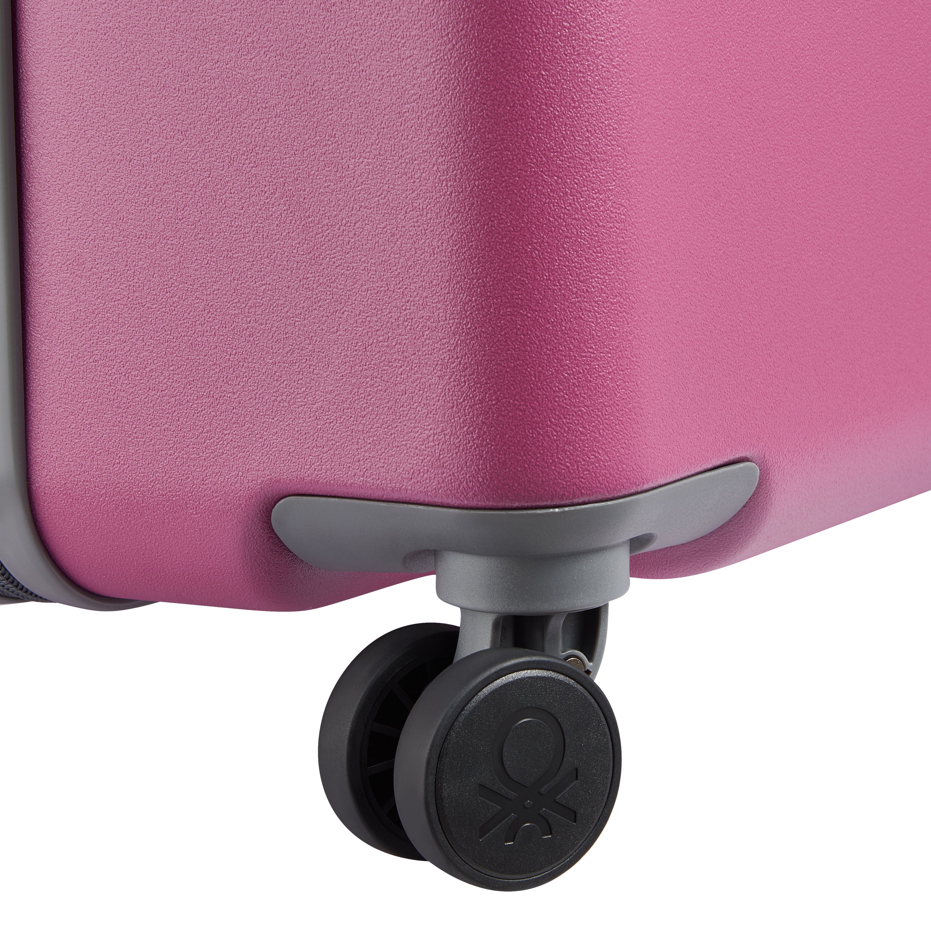 UCB Hardside 4 Double Wheel Non-Expandable Luggage Trolley