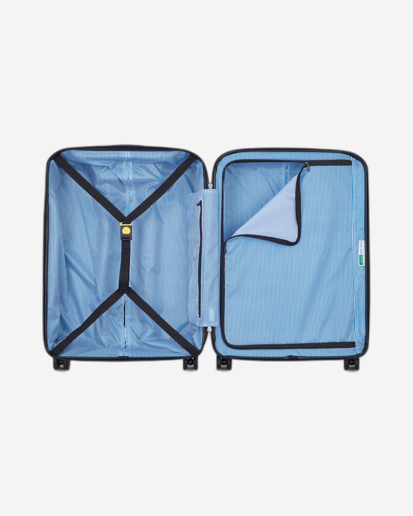 UCB Hardside 4 Double Wheel Non-Expandable Luggage Trolley