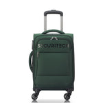 Delsey Paris Securitech Vanguard 3 Piece Set Expandable Luggage Trolley 55+70+82Cm