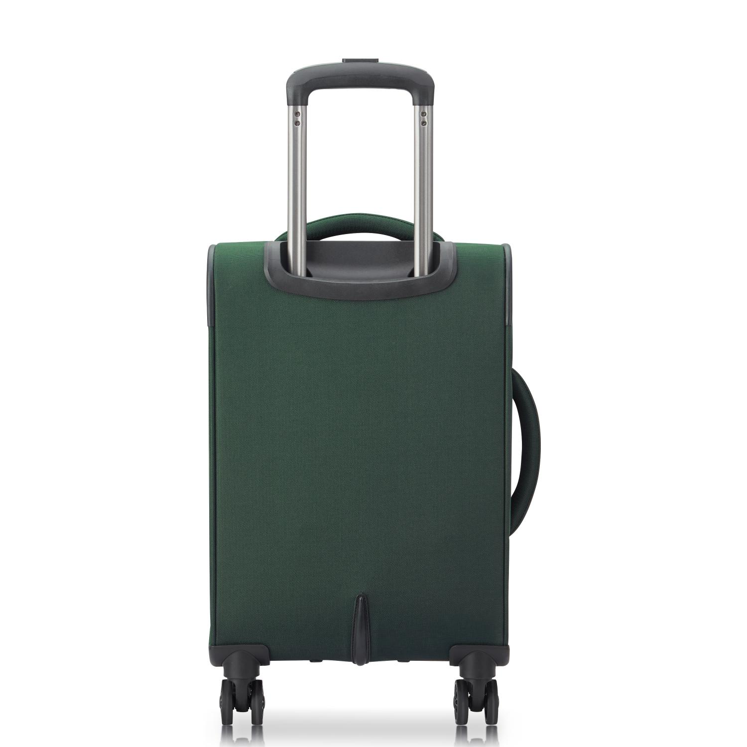 Delsey Paris Vanguard 3Piece Set Expandable Luggage Trolley  + Free  Agreable Backpack
