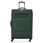 Delsey Paris Securitech Vanguard Softcase 4 Double Wheel Expandable Trolley Luggage