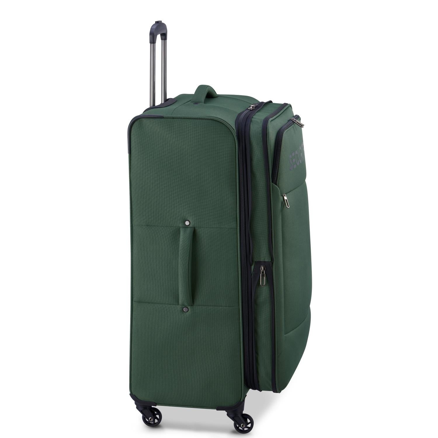 Delsey Paris Securitech Vanguard 3 Piece Set Expandable Luggage Trolley 55+70+82Cm