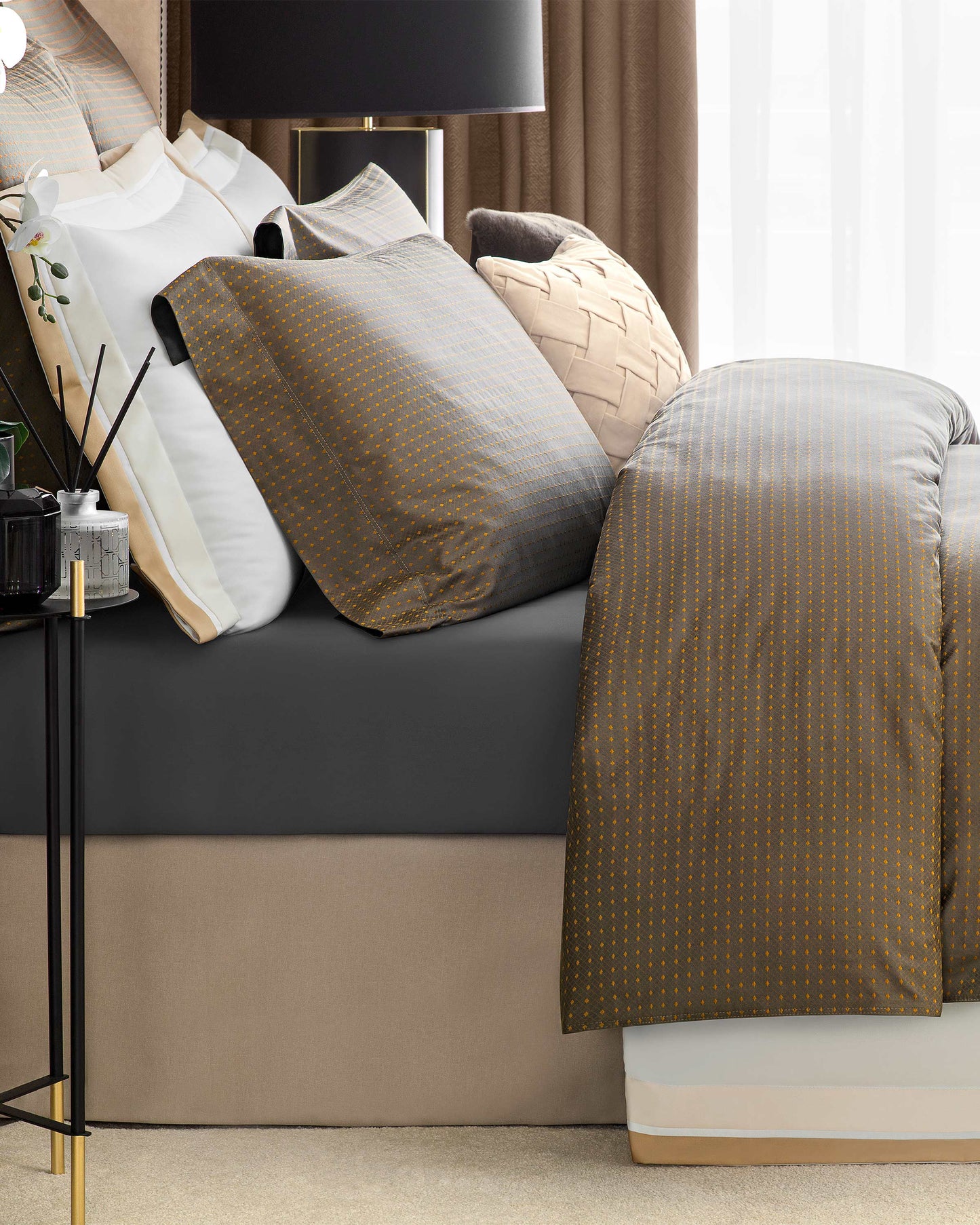 Togas Dixon Bedding set in Grey