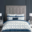 Togas Arlanch Bedding Set in White Blue