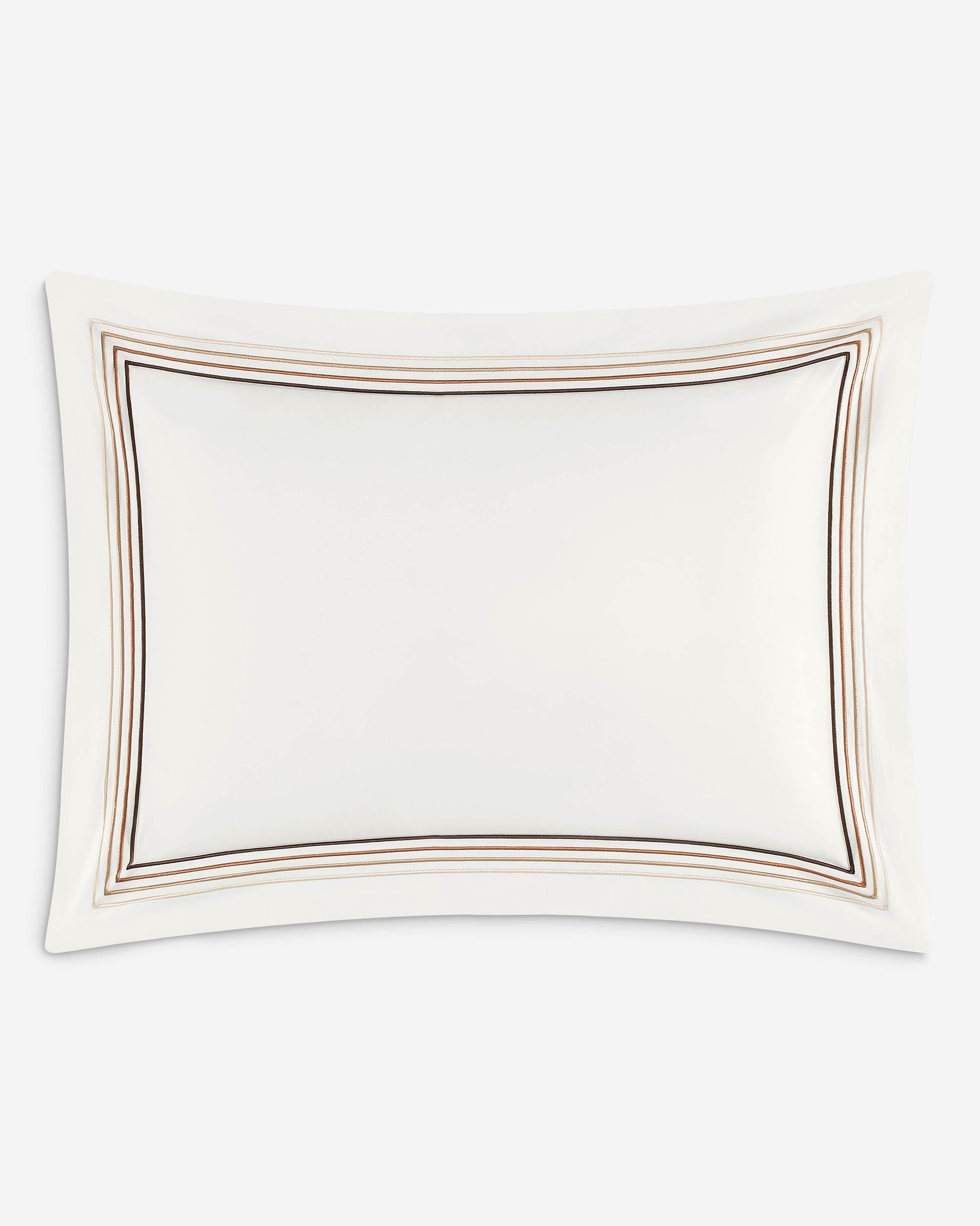 Togas Linari pillowcase in White Brown