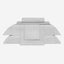 Togas Blake Bedding Set in Light Grey