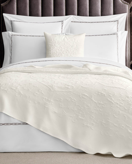 Togas Monte Decorative Pillow in White