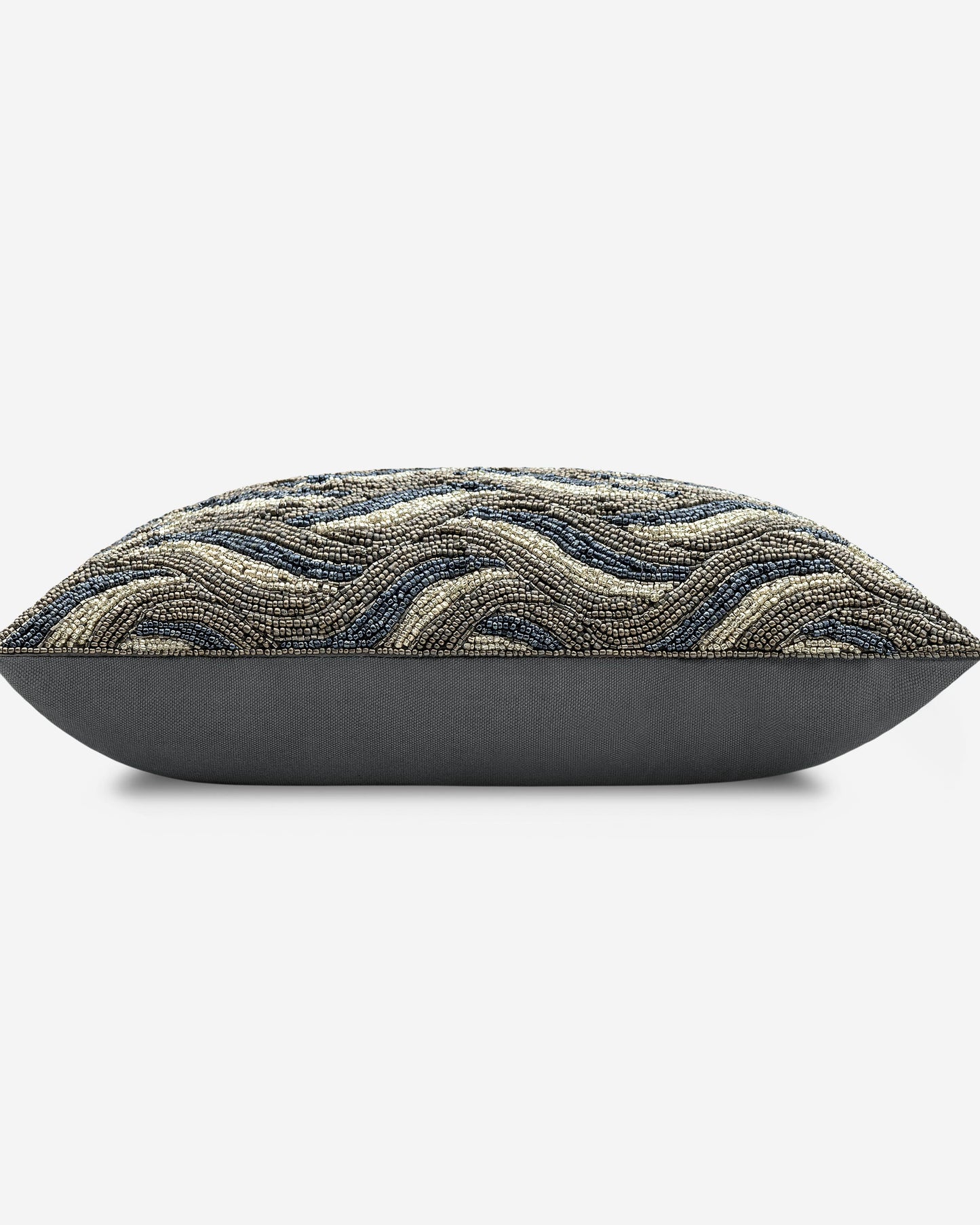 Togas Battu Decorative Pillow in Blue