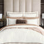 Togas Linari duvet cover in White Brown