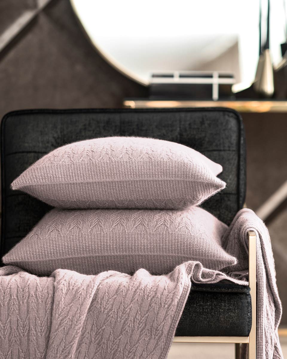 Togas Holty Decorative Pillow in Pink
