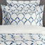 Togas Arlanch Pillowcase in White Blue