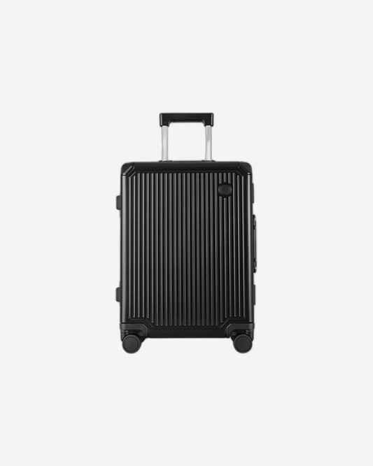 Echolac Shogun Classic 20" 4 Double Wheel Cabin Luggage Trolley Black - CTA148 Black 20