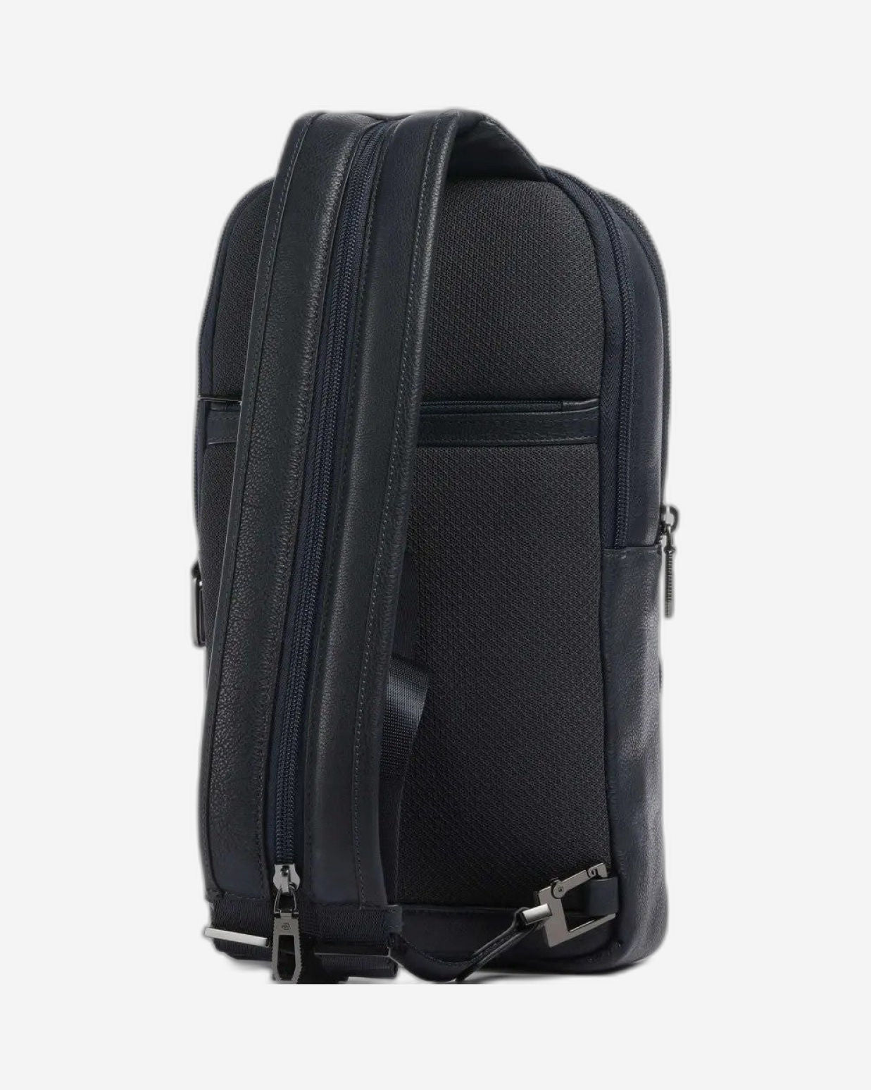 Piquadro S134 Leather Monosling Blue
