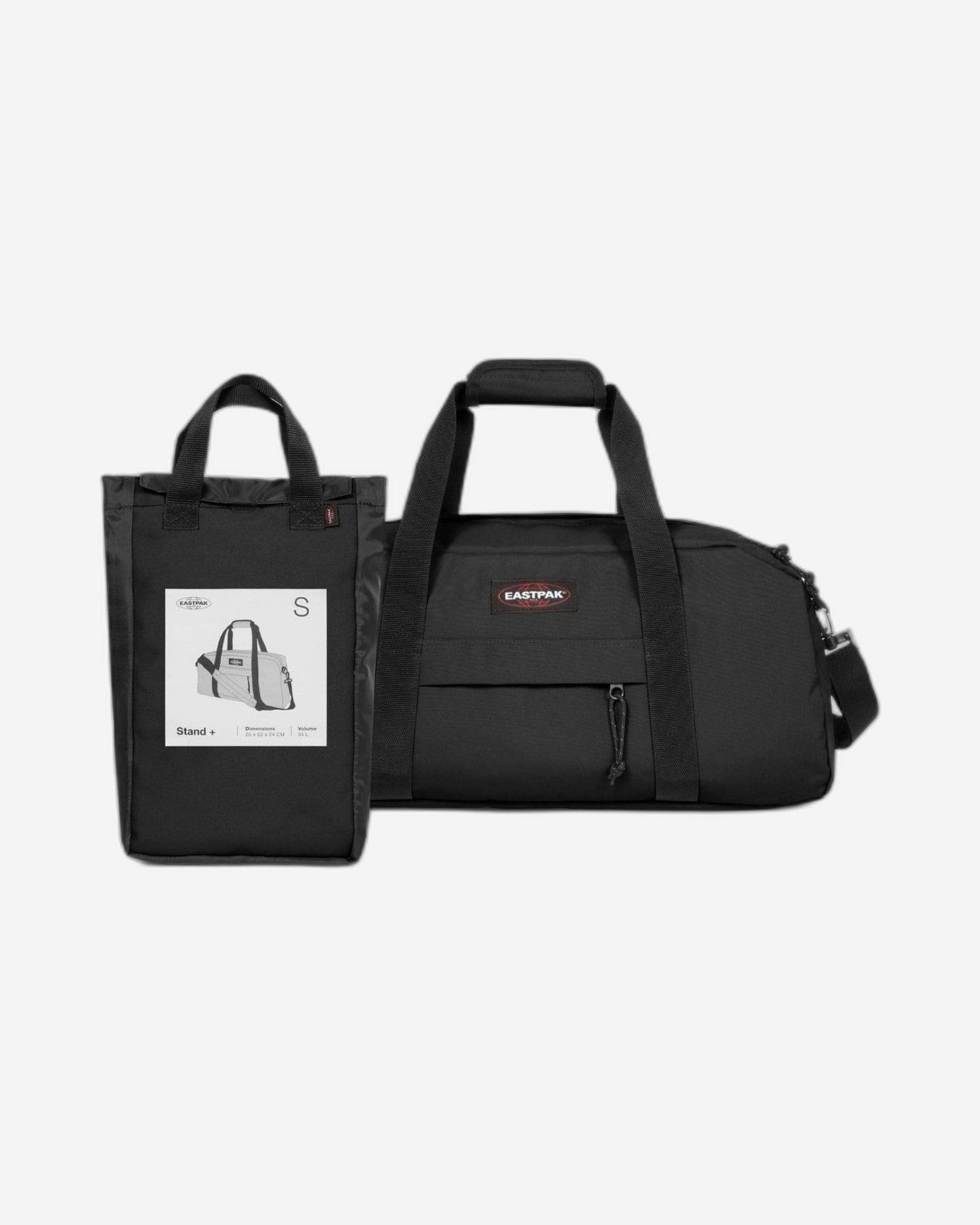 Eastpak Stand + Black Small Duffle Bag