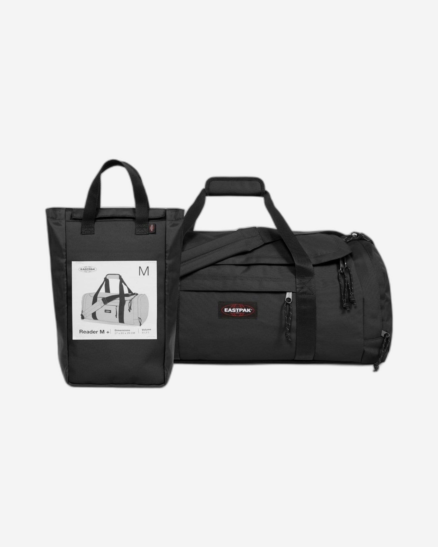 Eastpak Reader M + Black Medium Duffle Bag
