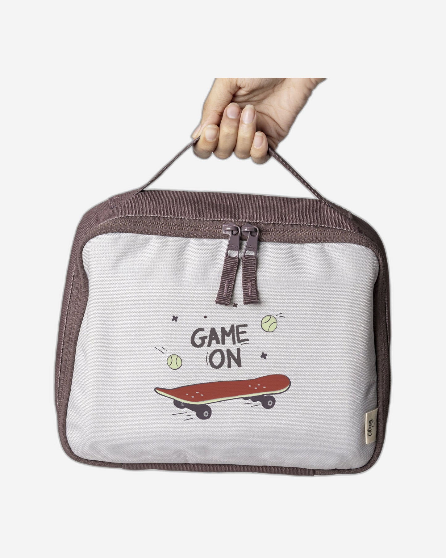 Citron Coolkid Insulated Square Lunchbag